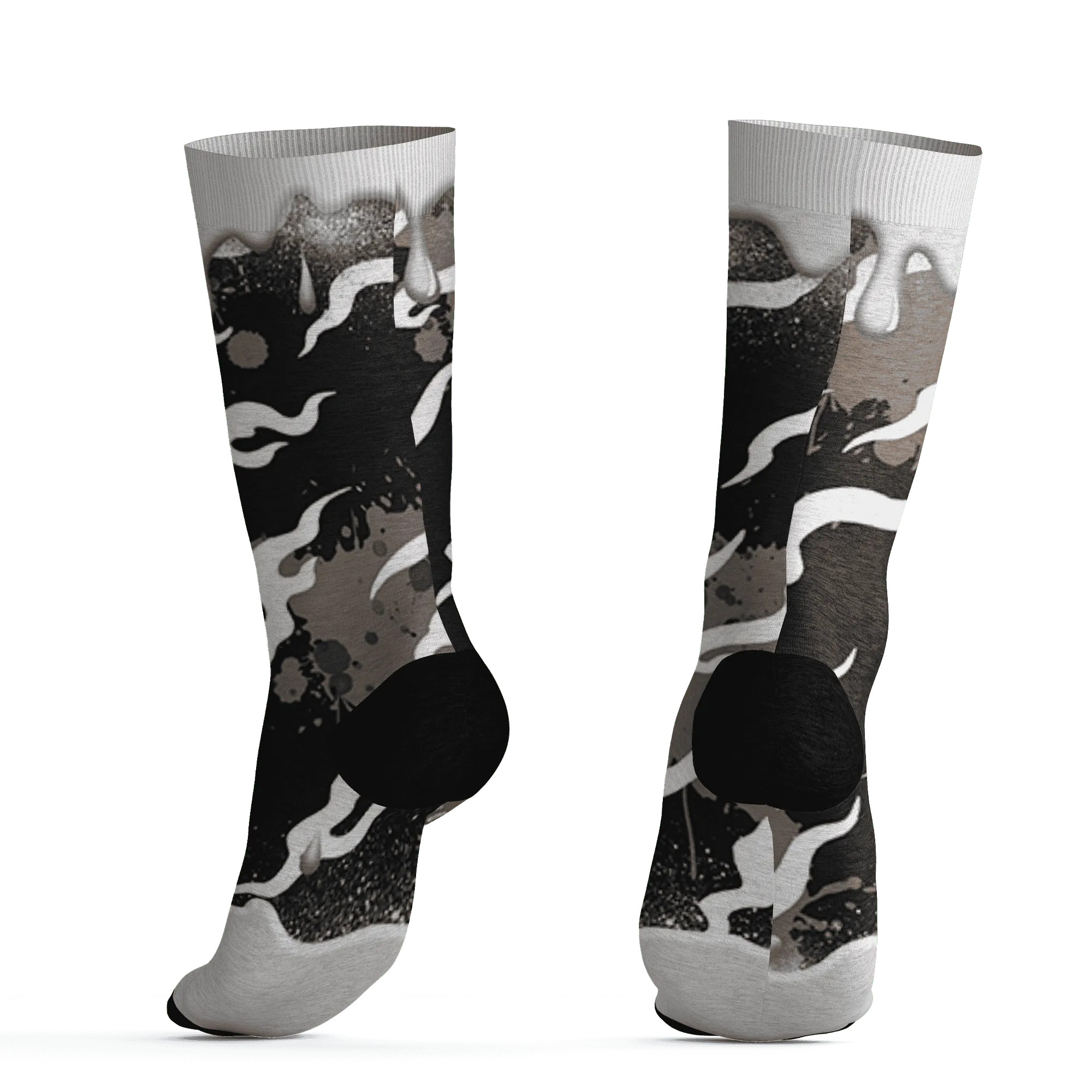 Low-Mocha-1s-Socks-Match-Rare-Breed-3D-Drippin