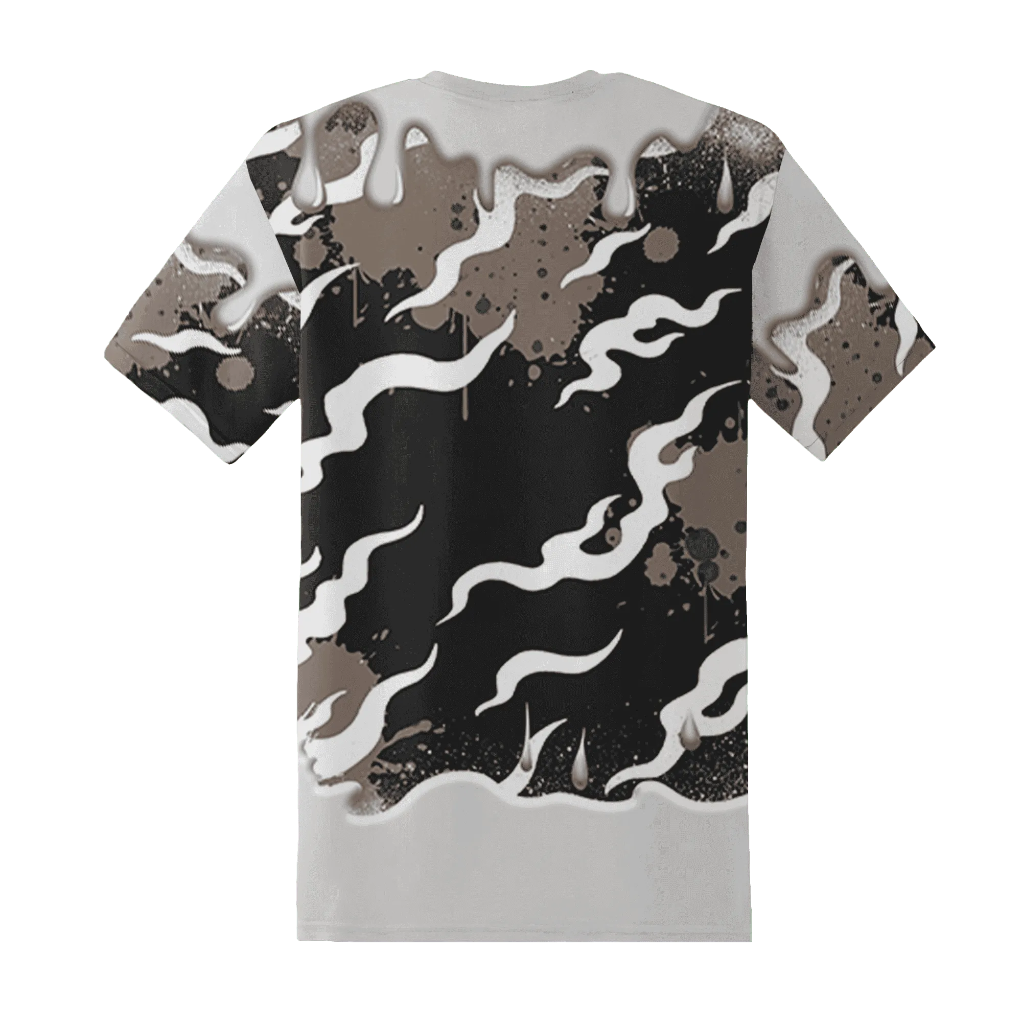 Low-Mocha-1s-T-Shirt-Match-Rare-Breed-3D-Drippin