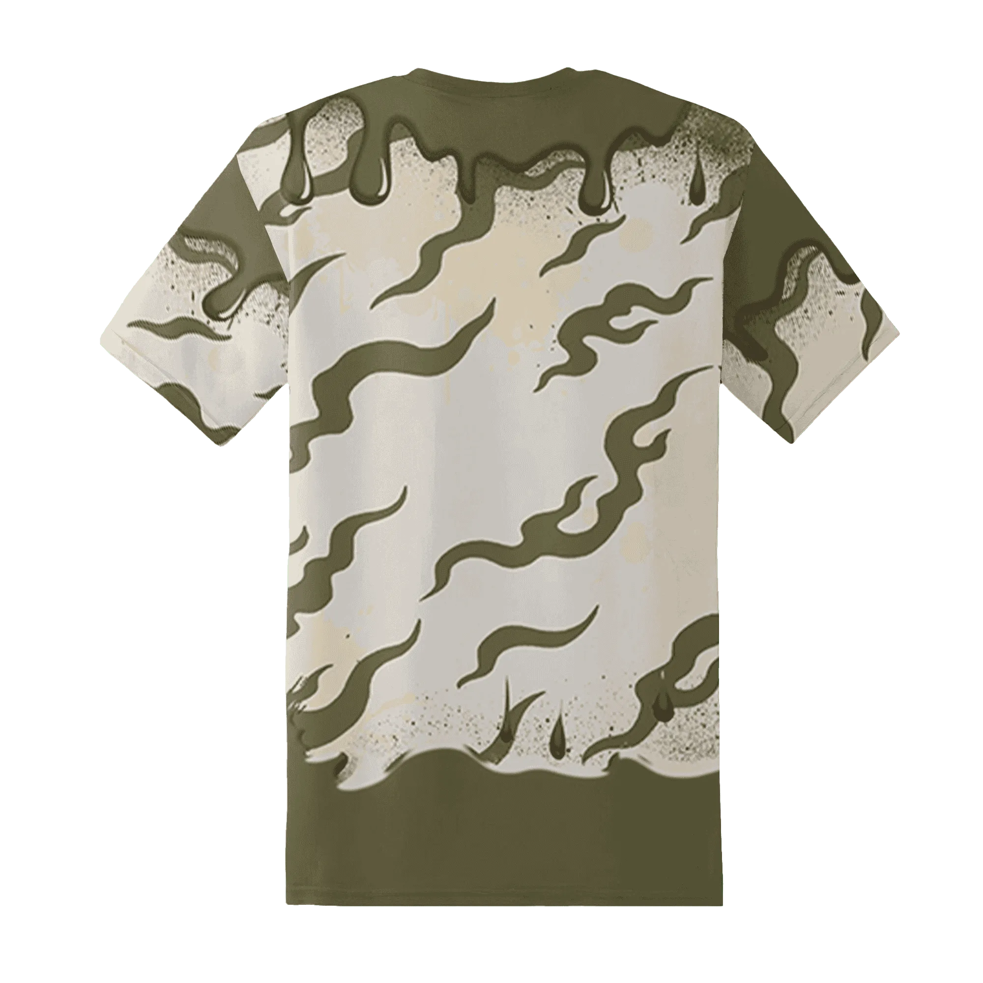 Medium-Olive-1s-T-Shirt-Match-Rare-Breed-3D-Drippin