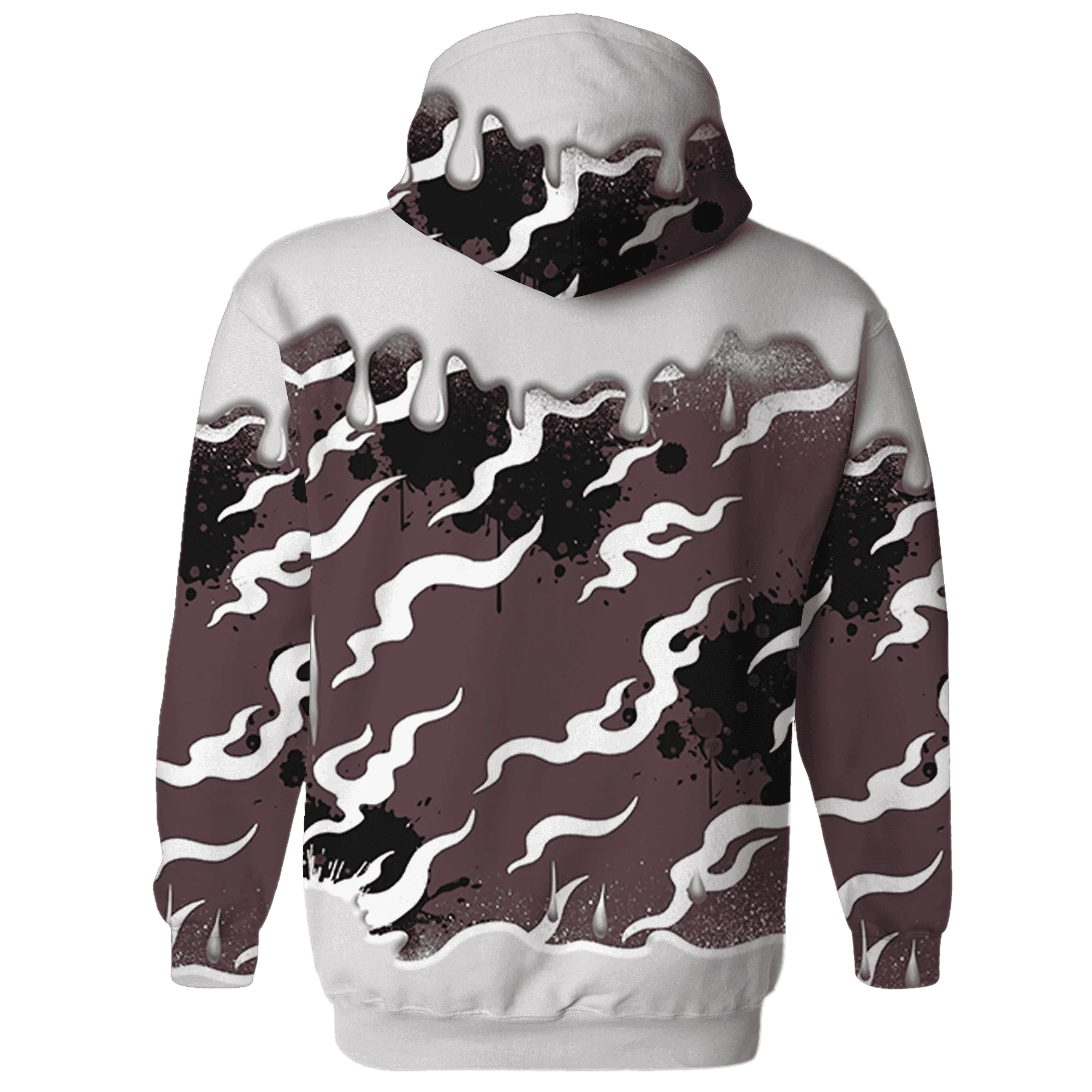 Burgundy-Crush-3s-Hoodie-Match-Rare-Breed-3D-Drippin