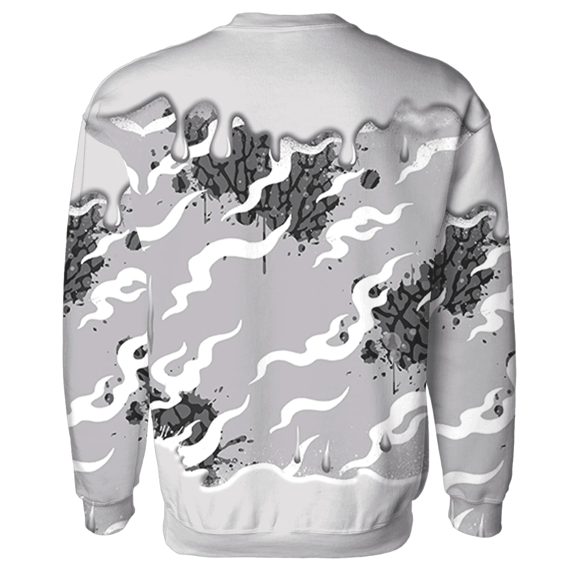 Cement-Grey-3s-Sweatshirt-Match-Rare-Breed-3D-Drippin