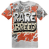 Georgia Peach 3s T Shirt Match Rare Breed 3D All-Over Print Drippin - NastyJamz