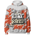 Georgia Peach 3s Hoodie Match Rare Breed 3D All-Over Print Drippin - NastyJamz