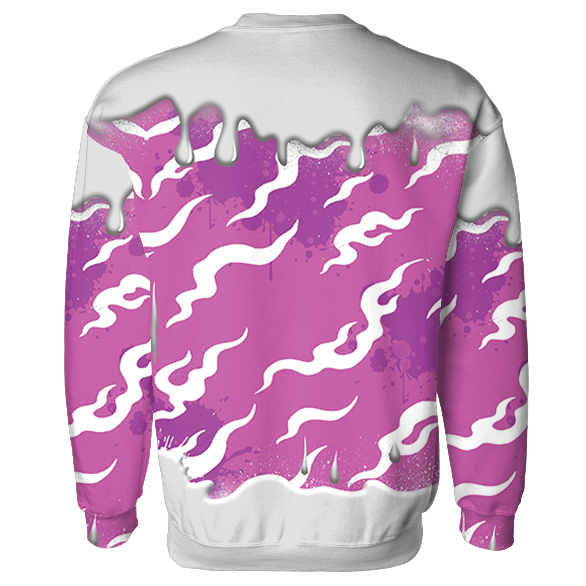 GS Hyper Violet 4s Sweatshirt Match Rare Breed 3D All-Over Print Drippin - NastyJamz