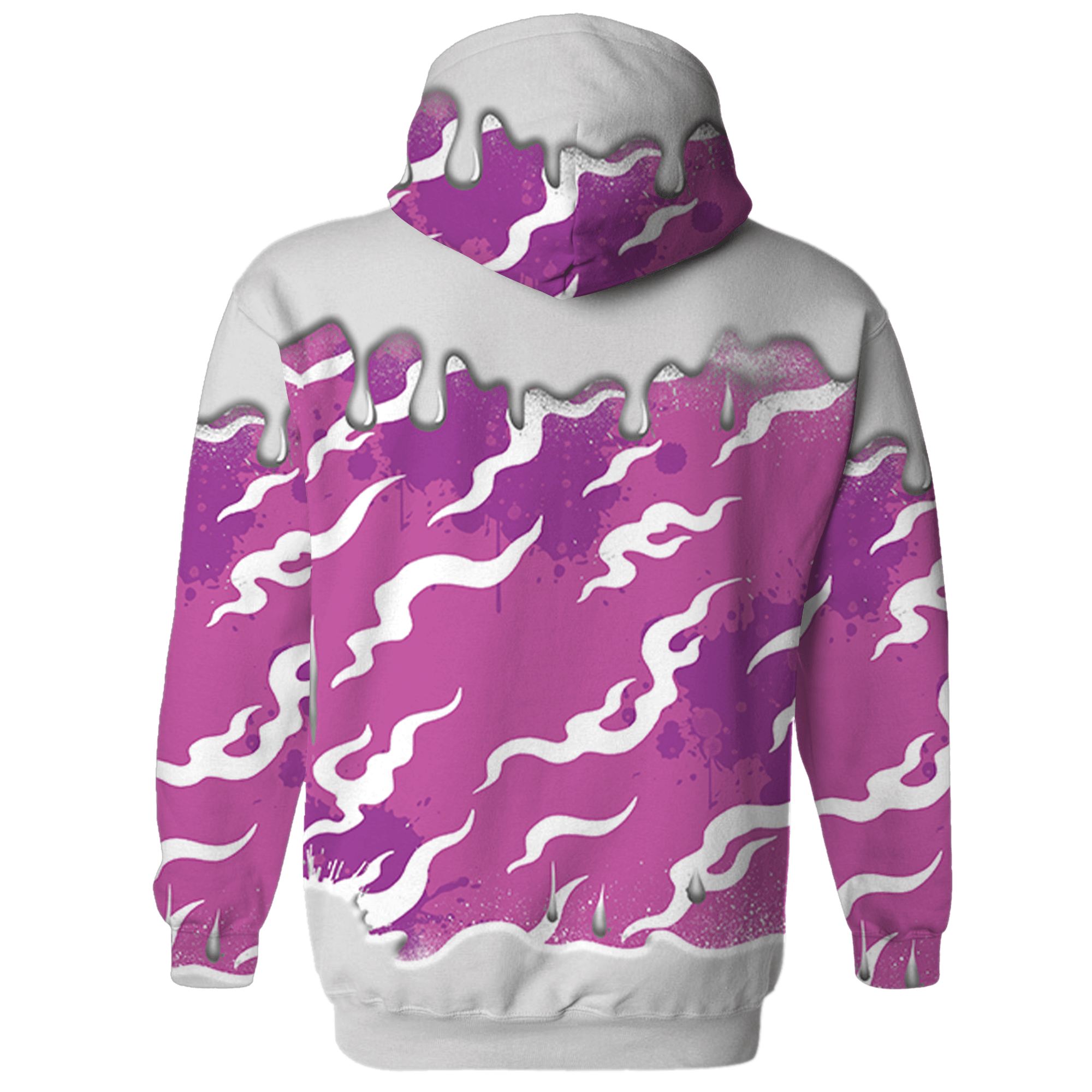 GS Hyper Violet 4s Hoodie Match Rare Breed 3D All-Over Print Drippin - NastyJamz