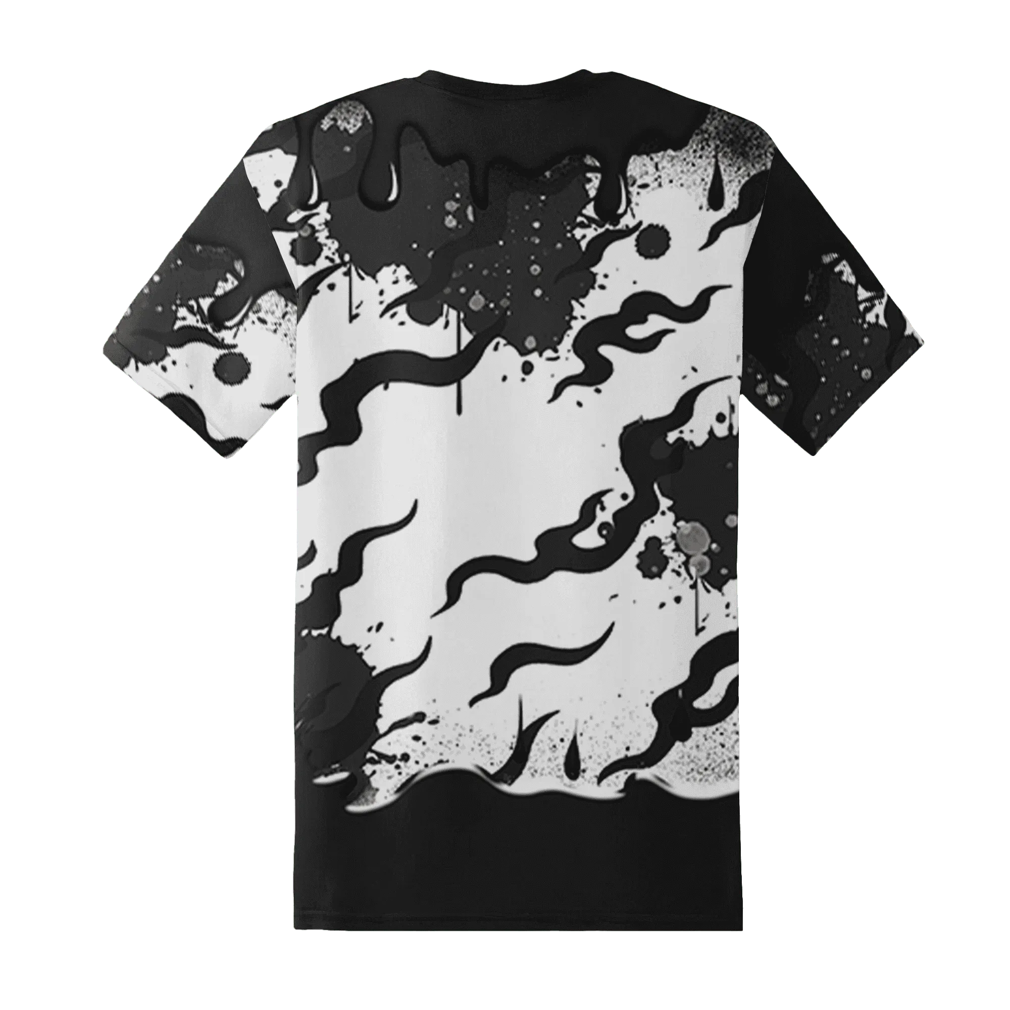 White-Thunder-4s-T-Shirt-Match-Rare-Breed-3D-Drippin