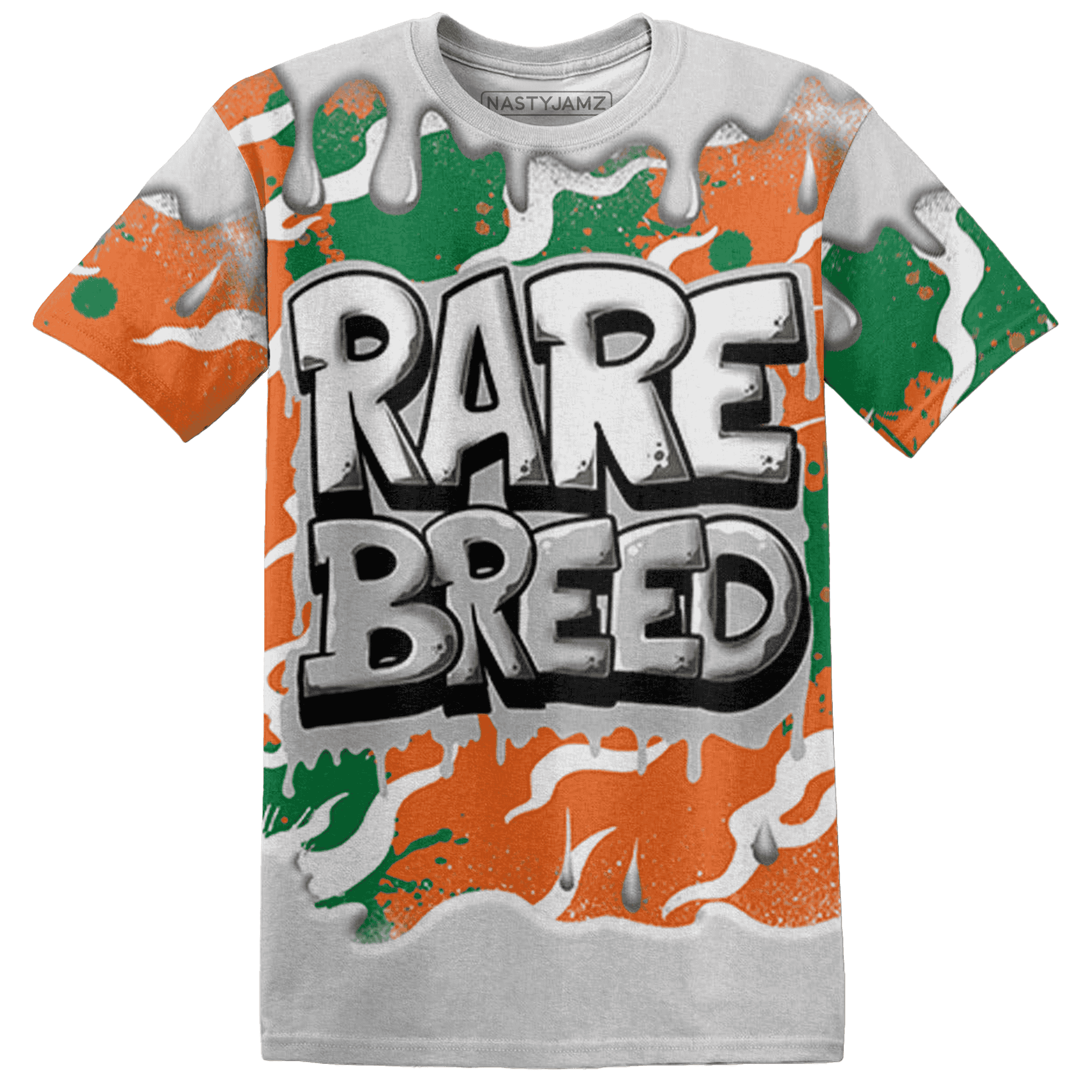 MAM Hurricanes 5s T Shirt Match Rare Breed 3D All-Over Print Drippin - NastyJamz