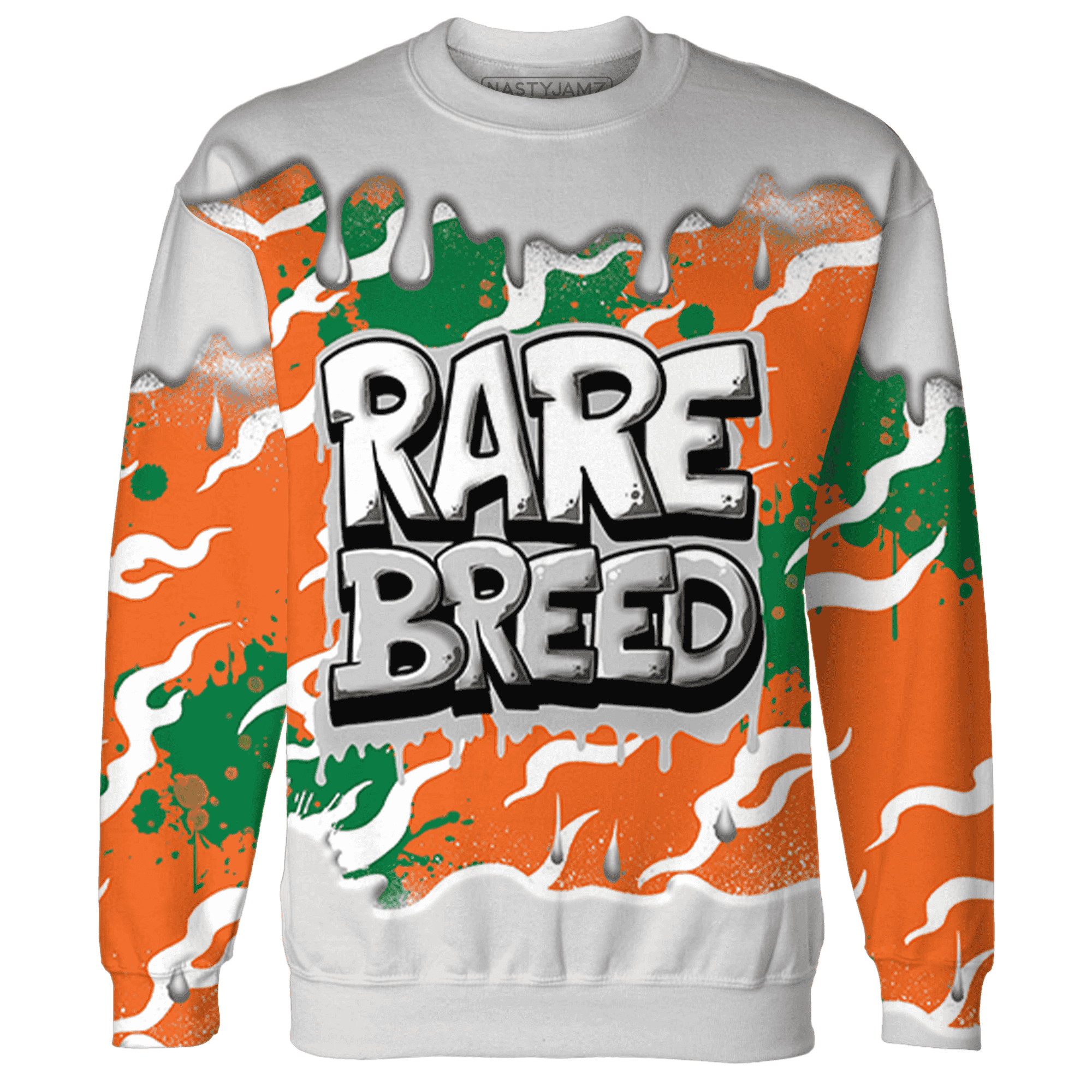MAM Hurricanes 5s Sweatshirt Match Rare Breed 3D All-Over Print Drippin - NastyJamz
