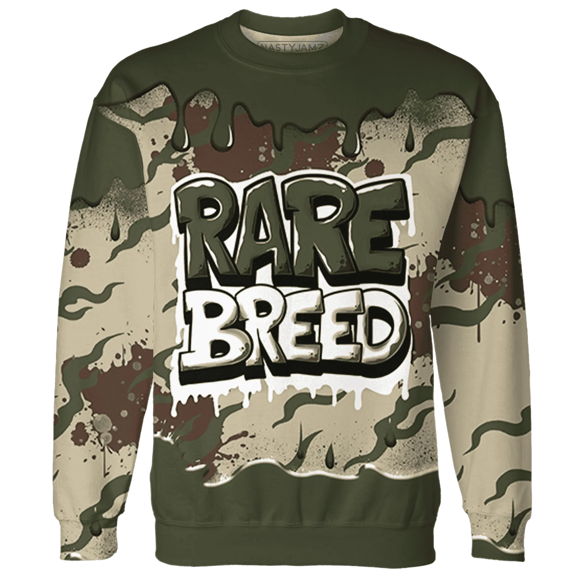 AM-1-Essential-Premium-NastyJamz-Sweatshirt-Match-Rare-Breed-3D-Drippin