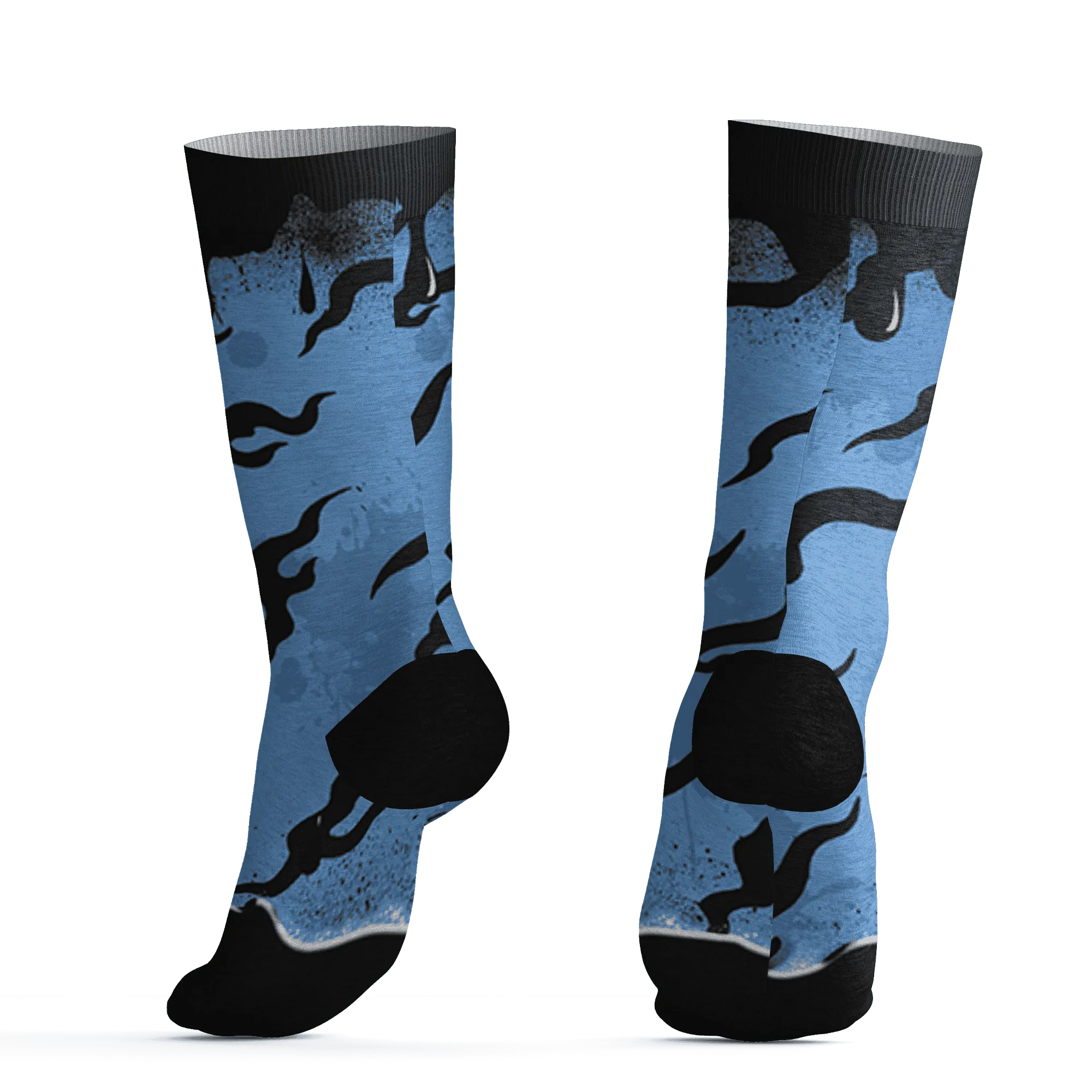 AM-Plus-Black-Univercitii-Blue-Socks-Match-Rare-Breed-3D-Drippin