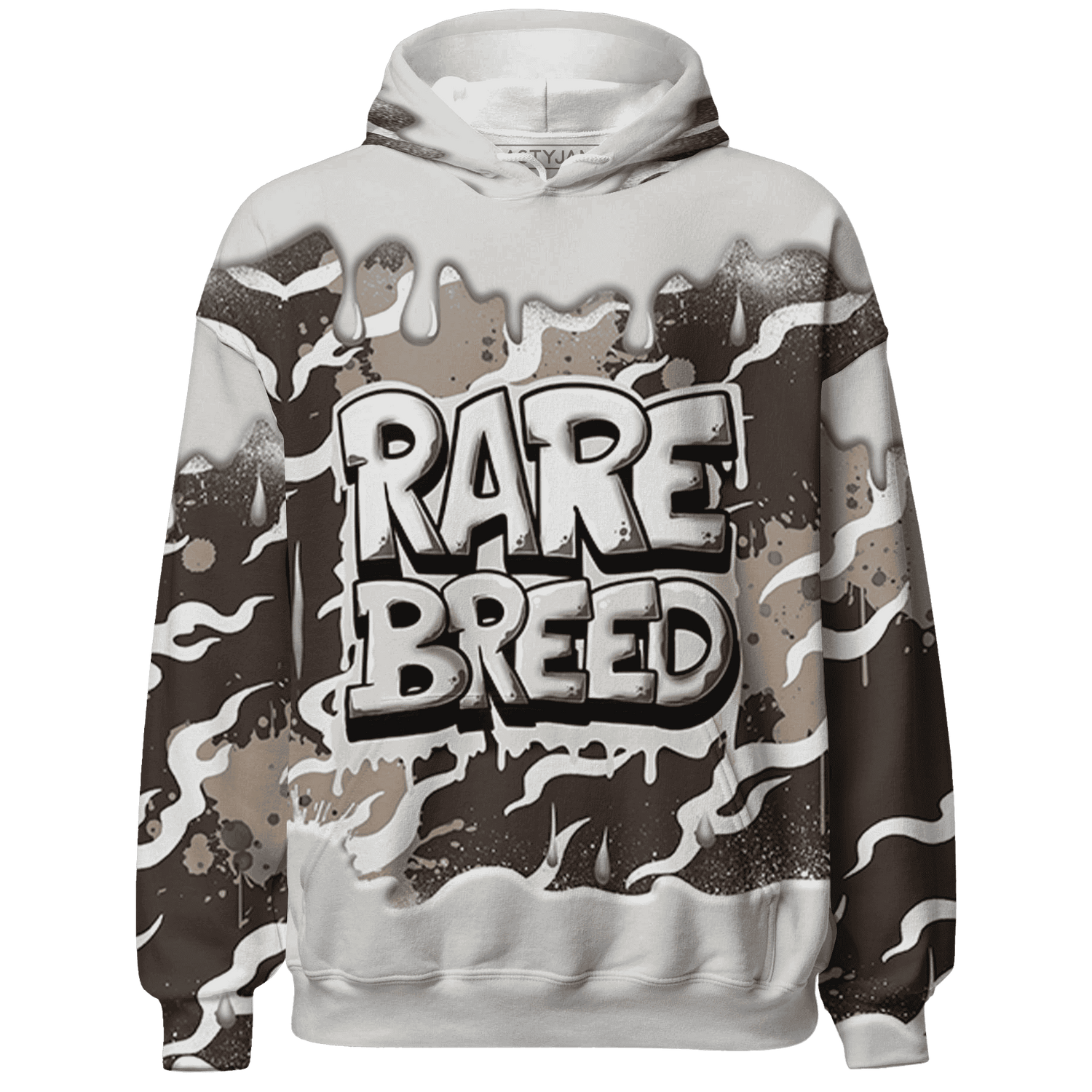 Dunk Low Baroque Brown Hoodie Match Rare Breed 3D All-Over Print Drippin - NastyJamz