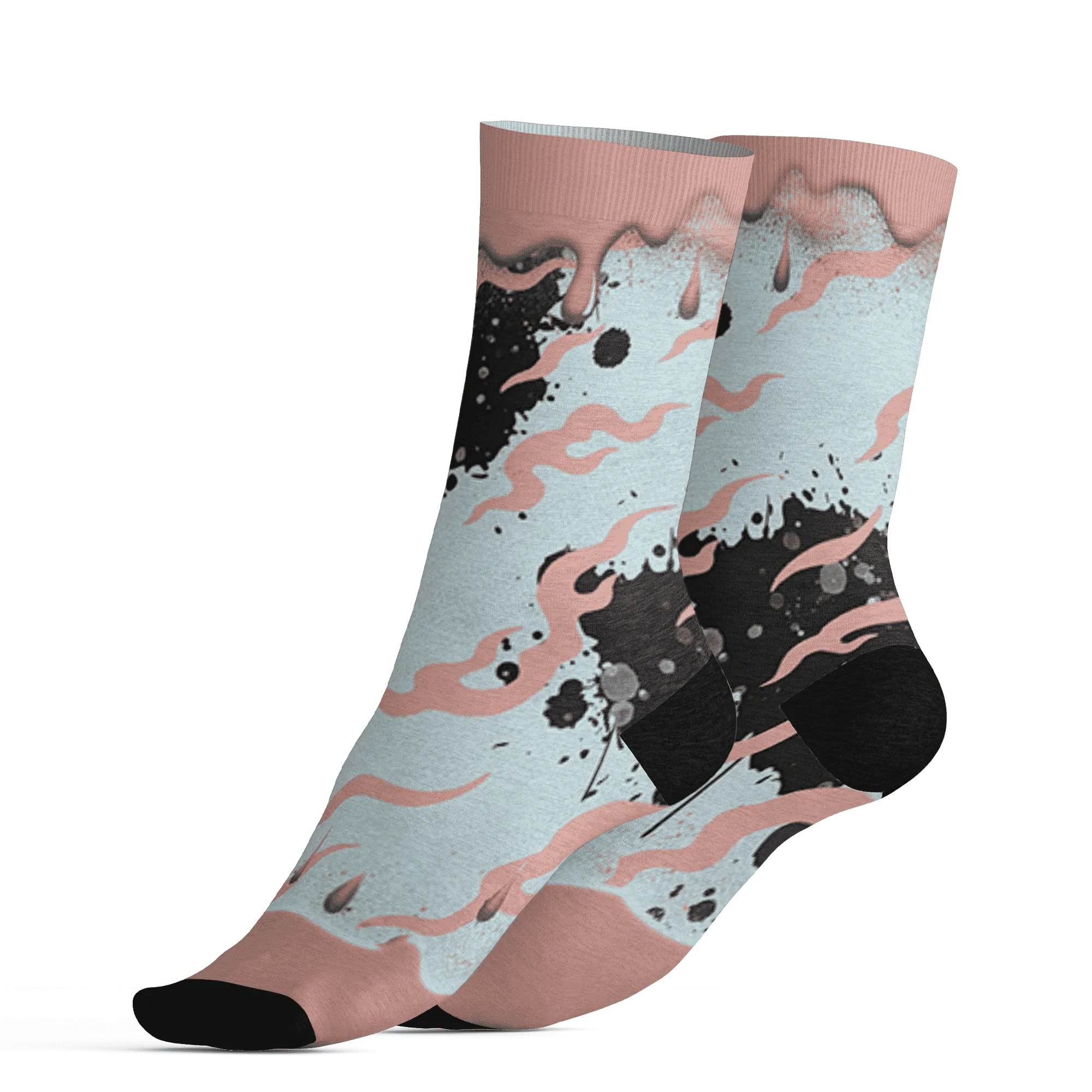 Dunk-Low-Glacier-Blue-Arctic-Orange-NastyJamz-Socks-Match-Rare-Breed-3D-Drippin
