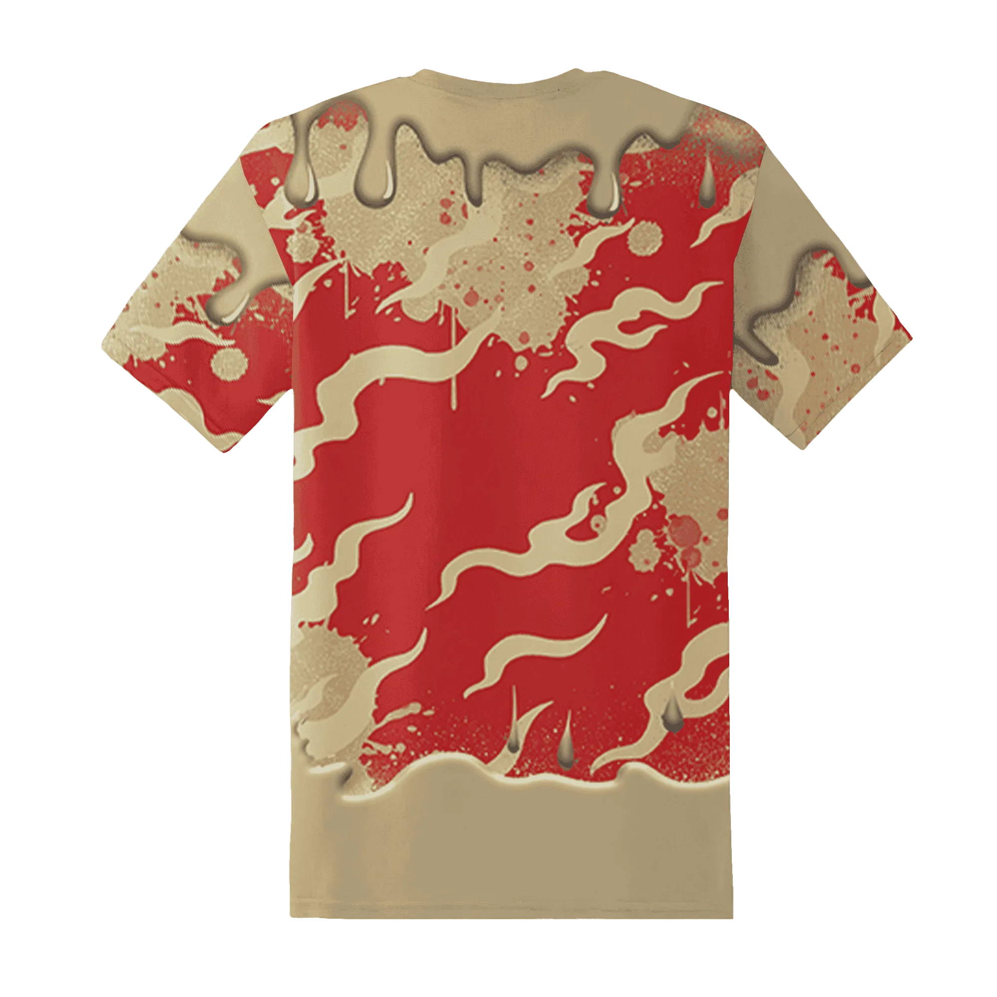 Dunk-Strawberry-Waffle-NastyJamz-T-Shirt-Match-Rare-Breed-3D-Drippin