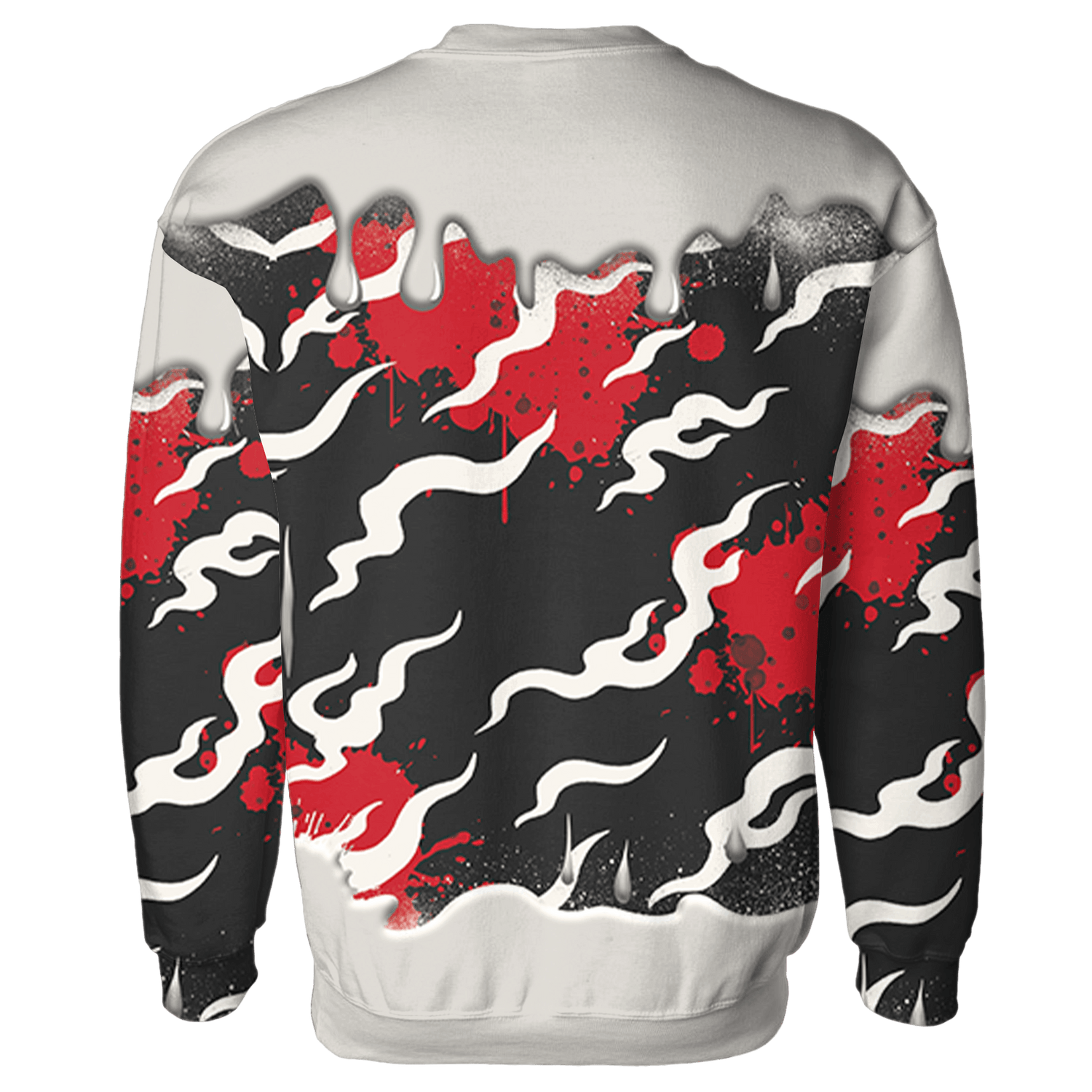 Jumman Jack University Red Sweatshirt Match Rare Breed 3D All-Over Print Drippin - NastyJamz