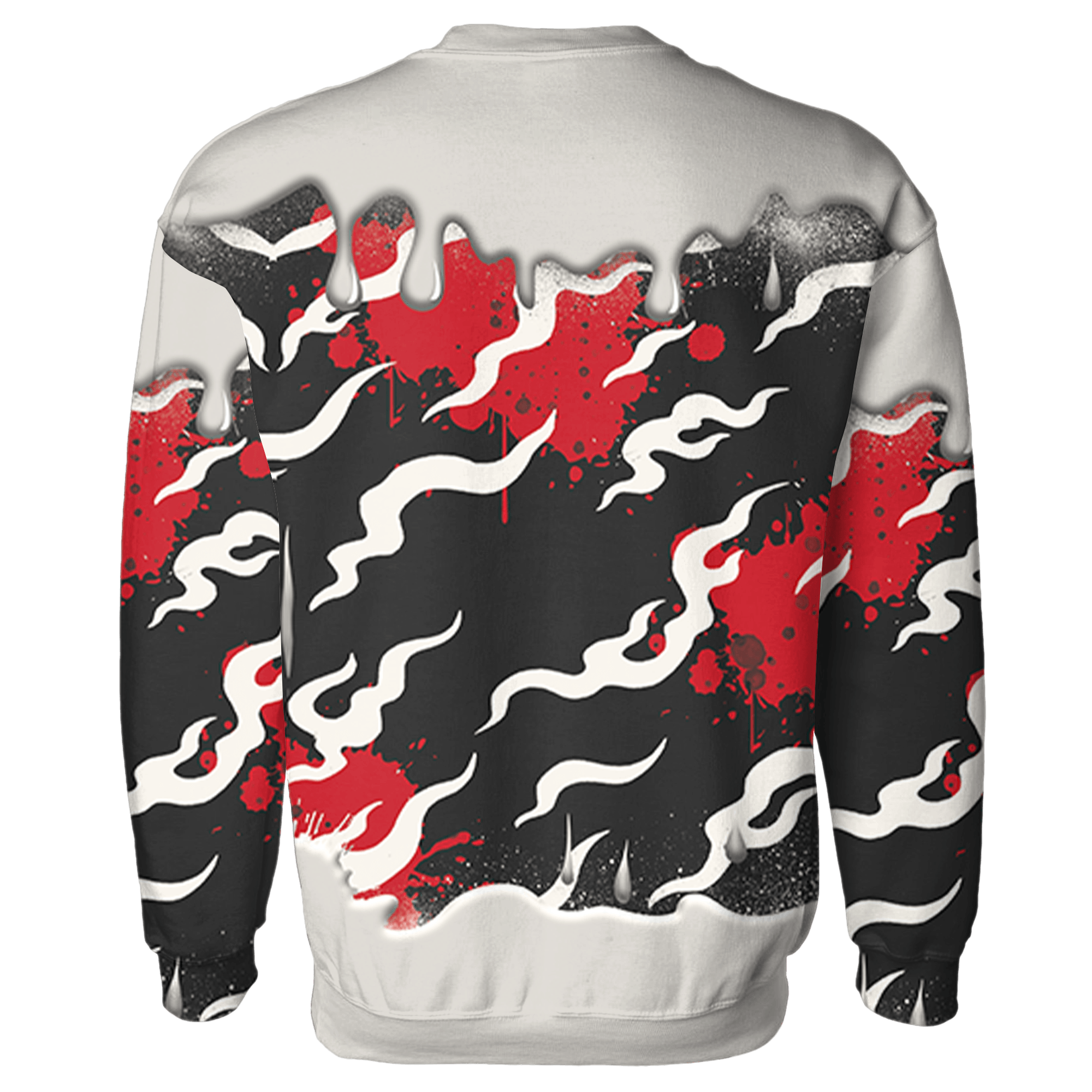 Jumman Jack University Red Sweatshirt Match Rare Breed 3D All-Over Print Drippin - NastyJamz