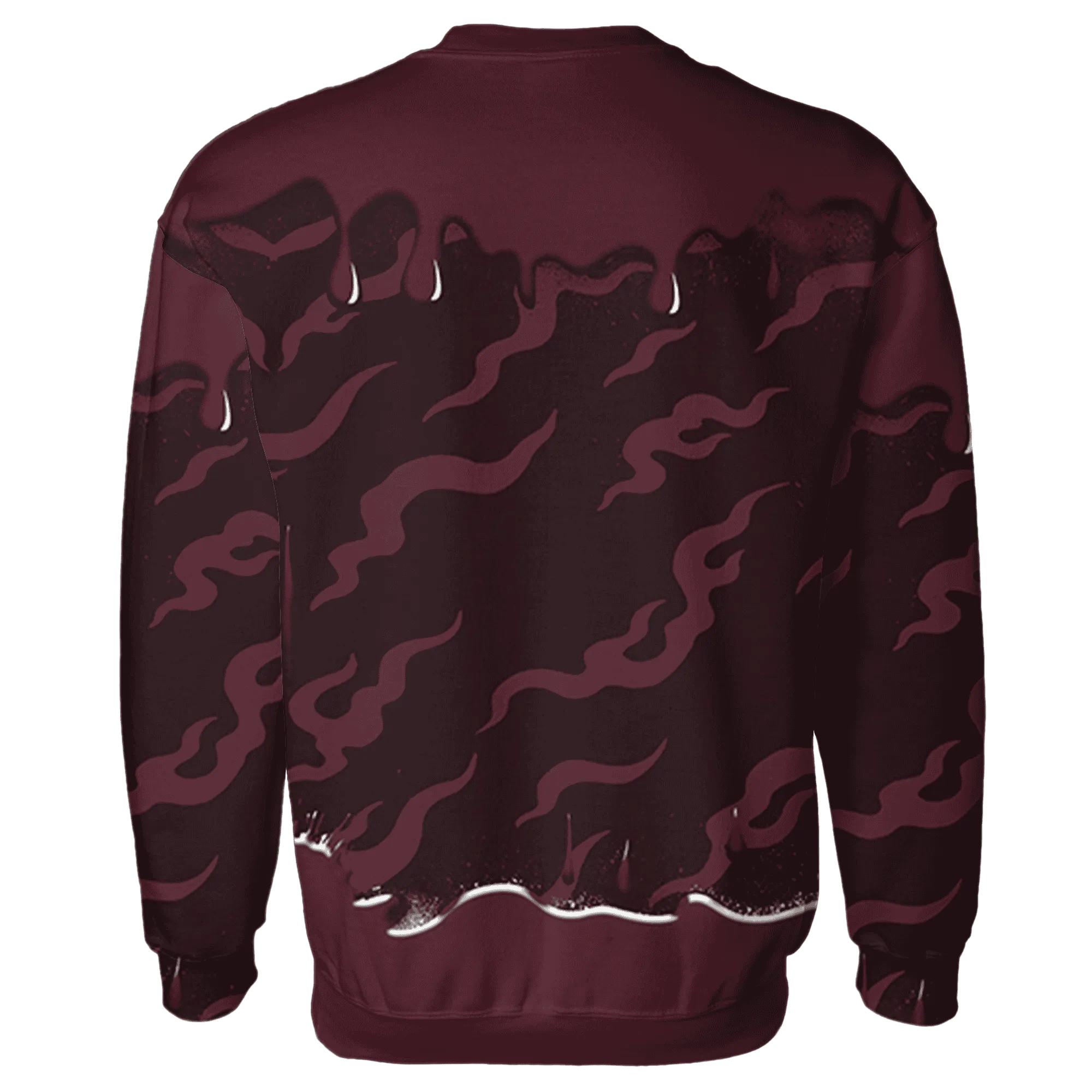VaporMax-Night-Maron-Burgundy-Sweatshirt-Match-Rare-Breed-3D-Drippin