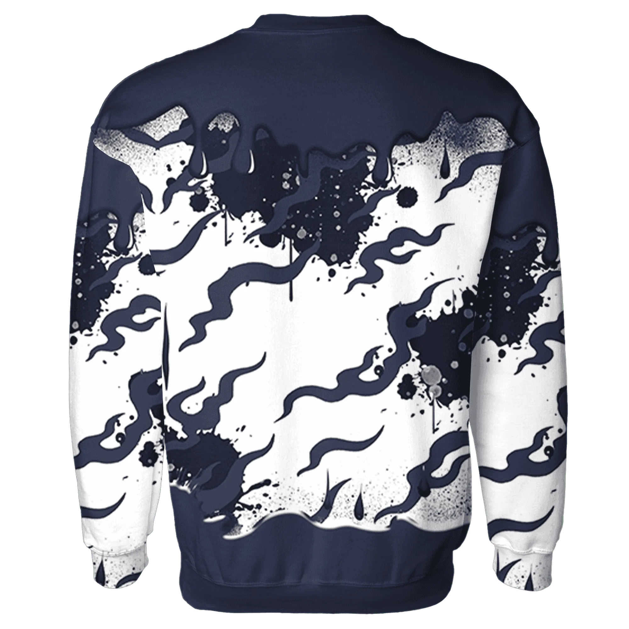 VaporMax-Plus-Midnight-Navy-White-Metallic-Silver-NastyJamz-Sweatshirt-Match-Rare-Breed-3D-Drippin