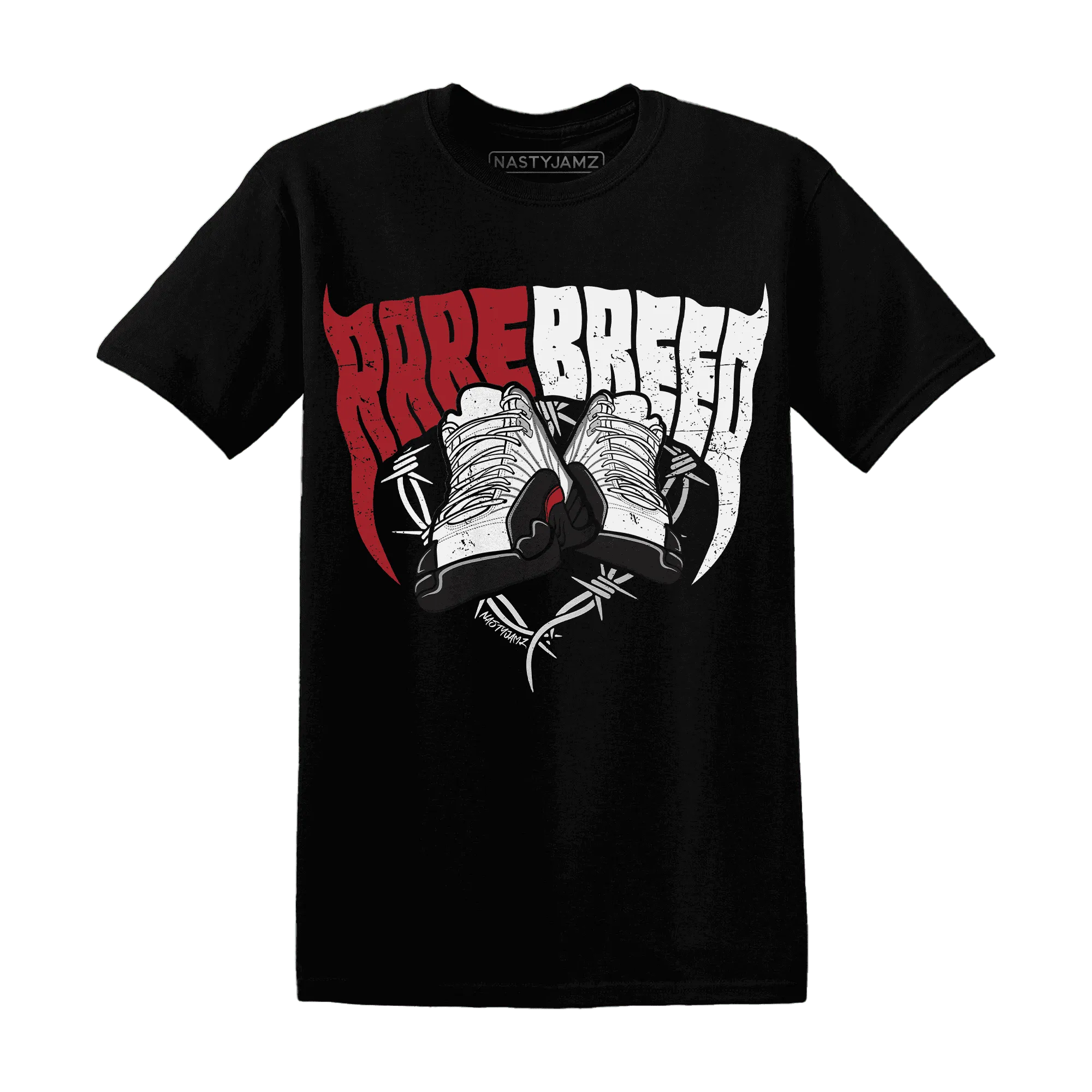 Retro-Red-Taxi-12s-T-Shirt-Match-Rare-Breed-Sneaker