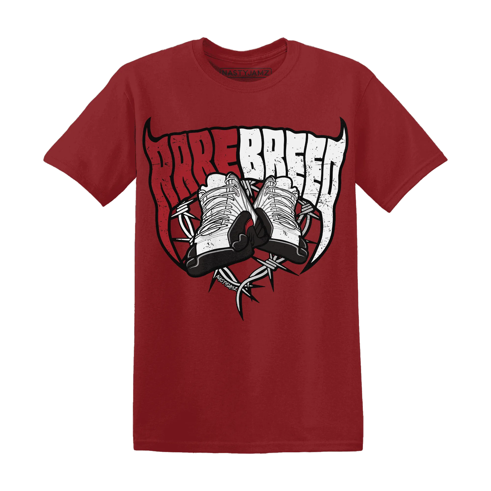 Retro-Red-Taxi-12s-T-Shirt-Match-Rare-Breed-Sneaker