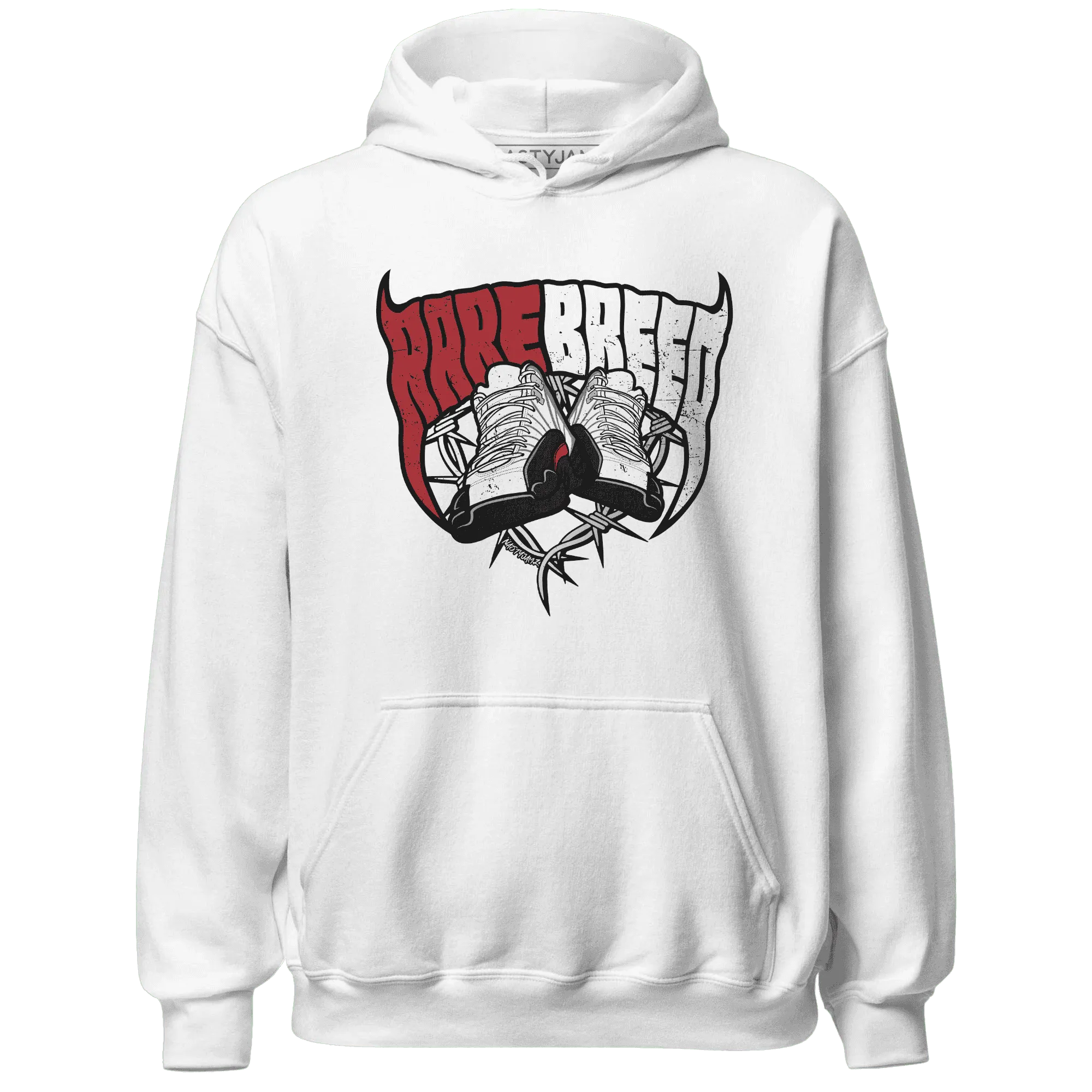 Retro-Red-Taxi-12s-Hoodie-Match-Rare-Breed-Sneaker