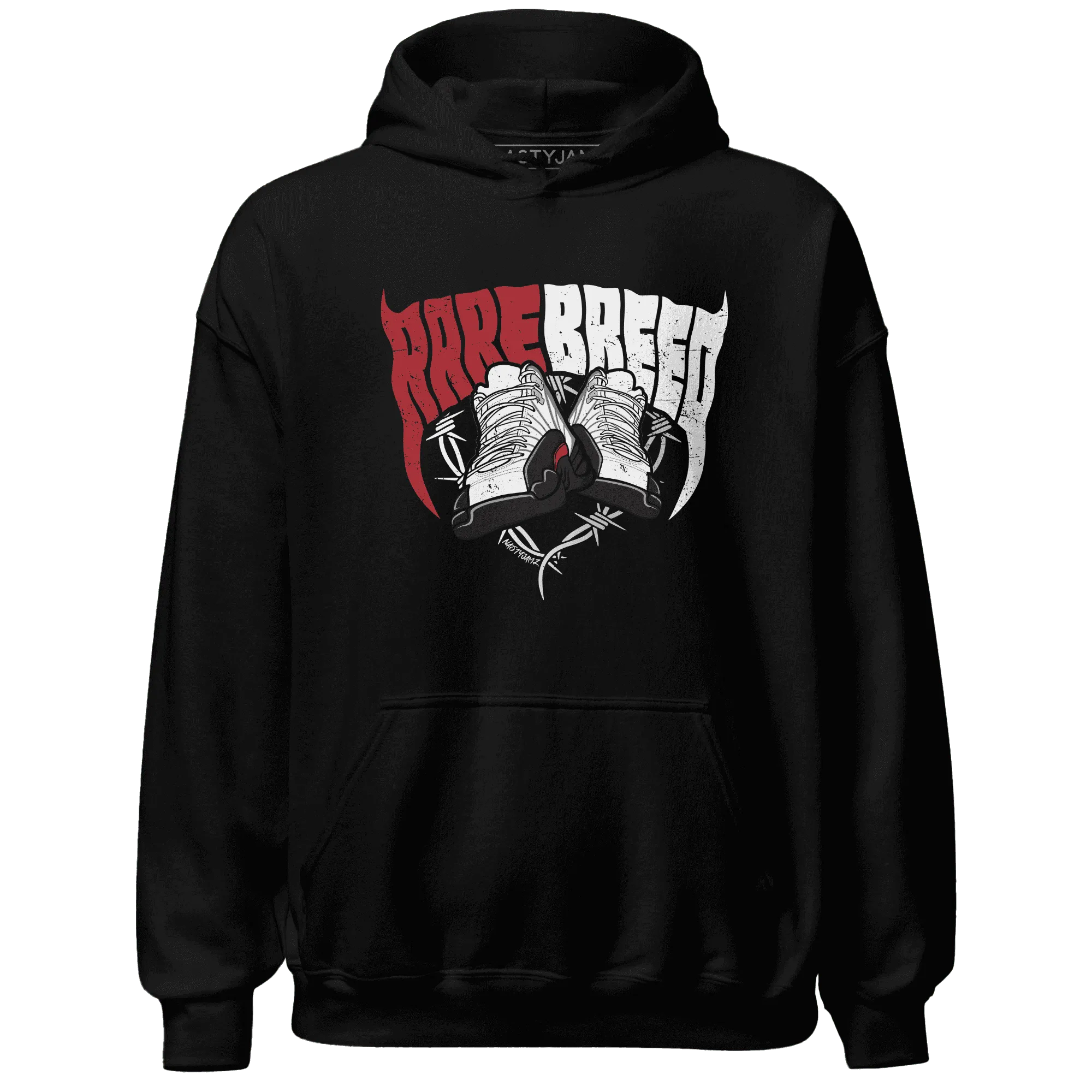 Retro-Red-Taxi-12s-Hoodie-Match-Rare-Breed-Sneaker