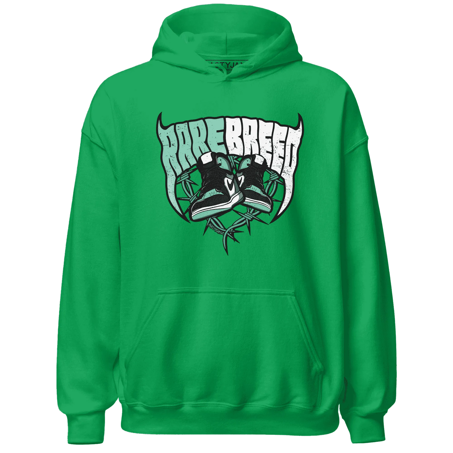 High-OG-Green-Glow-1s-Hoodie-Match-Rare-Breed-Sneaker
