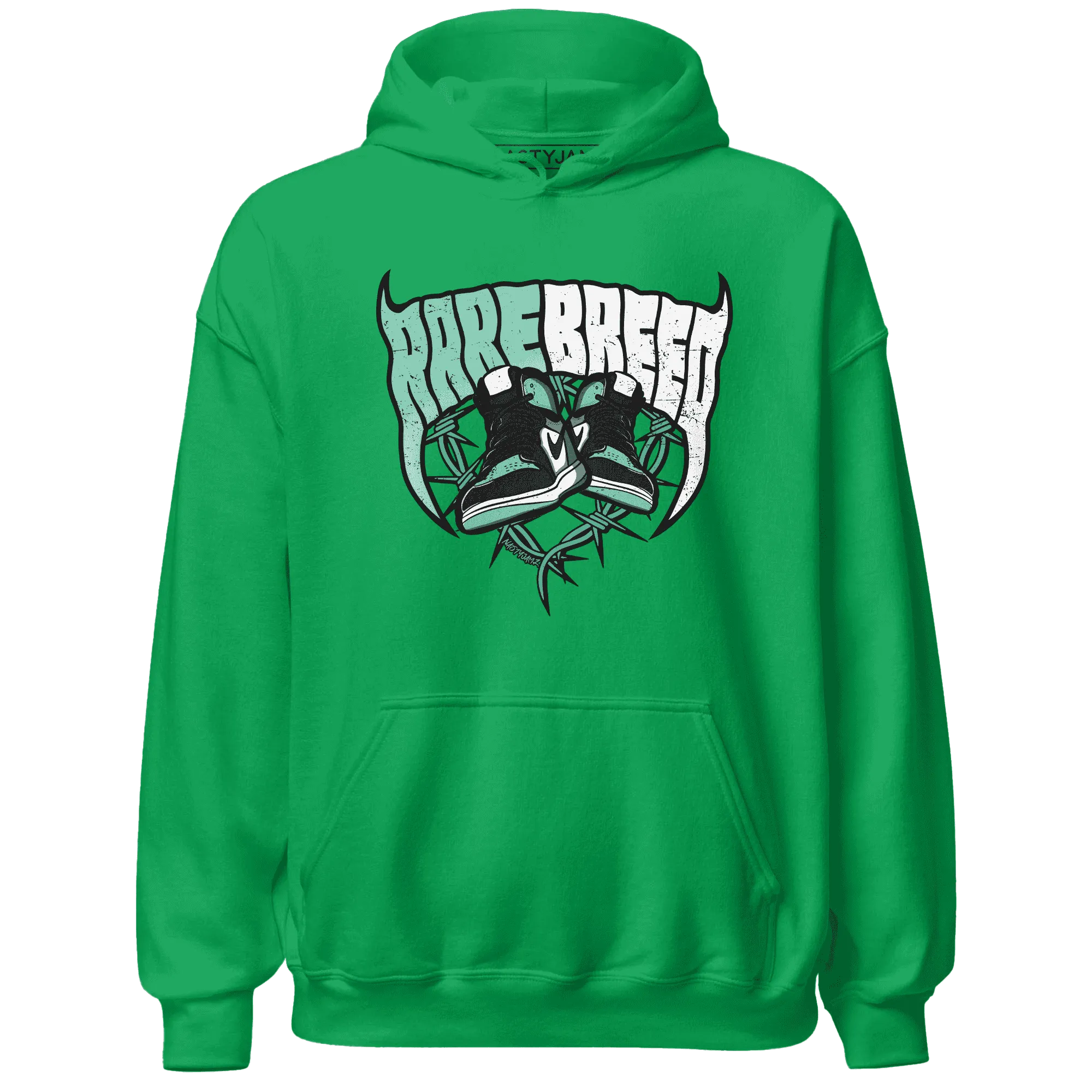 High-OG-Green-Glow-1s-Hoodie-Match-Rare-Breed-Sneaker