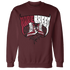 High-White-Team-Red-1s-Sweatshirt-Match-Rare-Breed-Sneaker