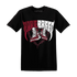 High-White-Team-Red-1s-T-Shirt-Match-Rare-Breed-Sneaker