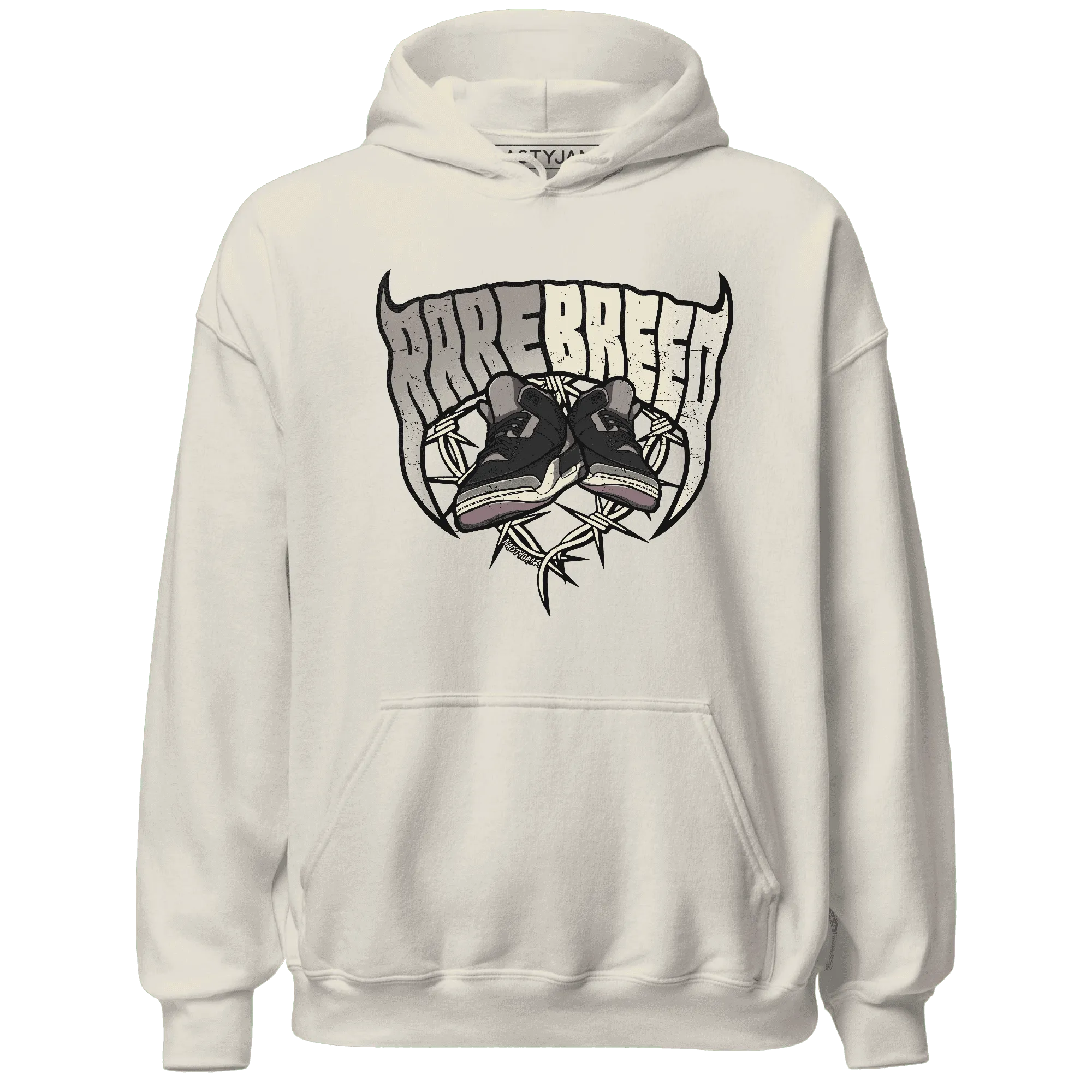 NastyJamz-Black-Violet-Ore-3s-Hoodie-Match-Rare-Breed-Sneaker