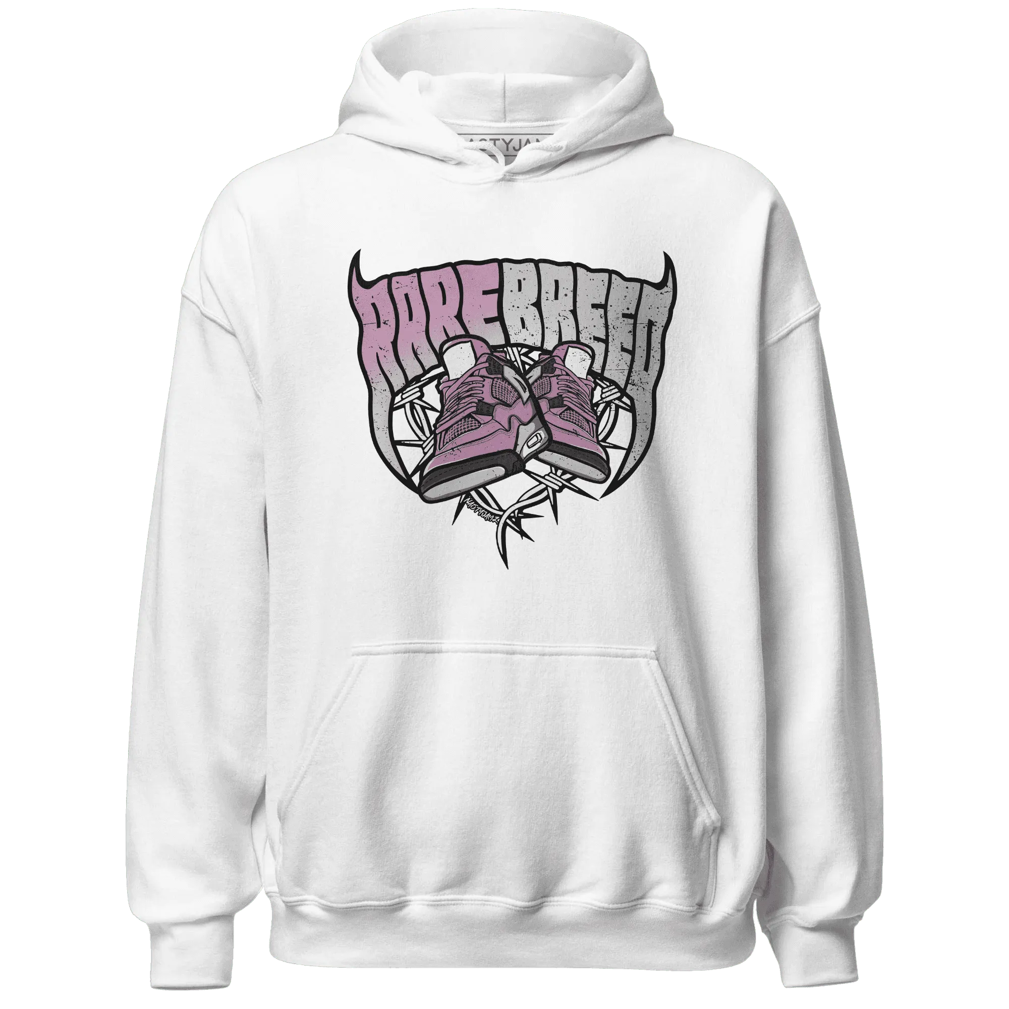 Orchid-Neutral-Grey-Black-White-4s-NastyJamz-Hoodie-Match-Rare-Breed-Sneaker