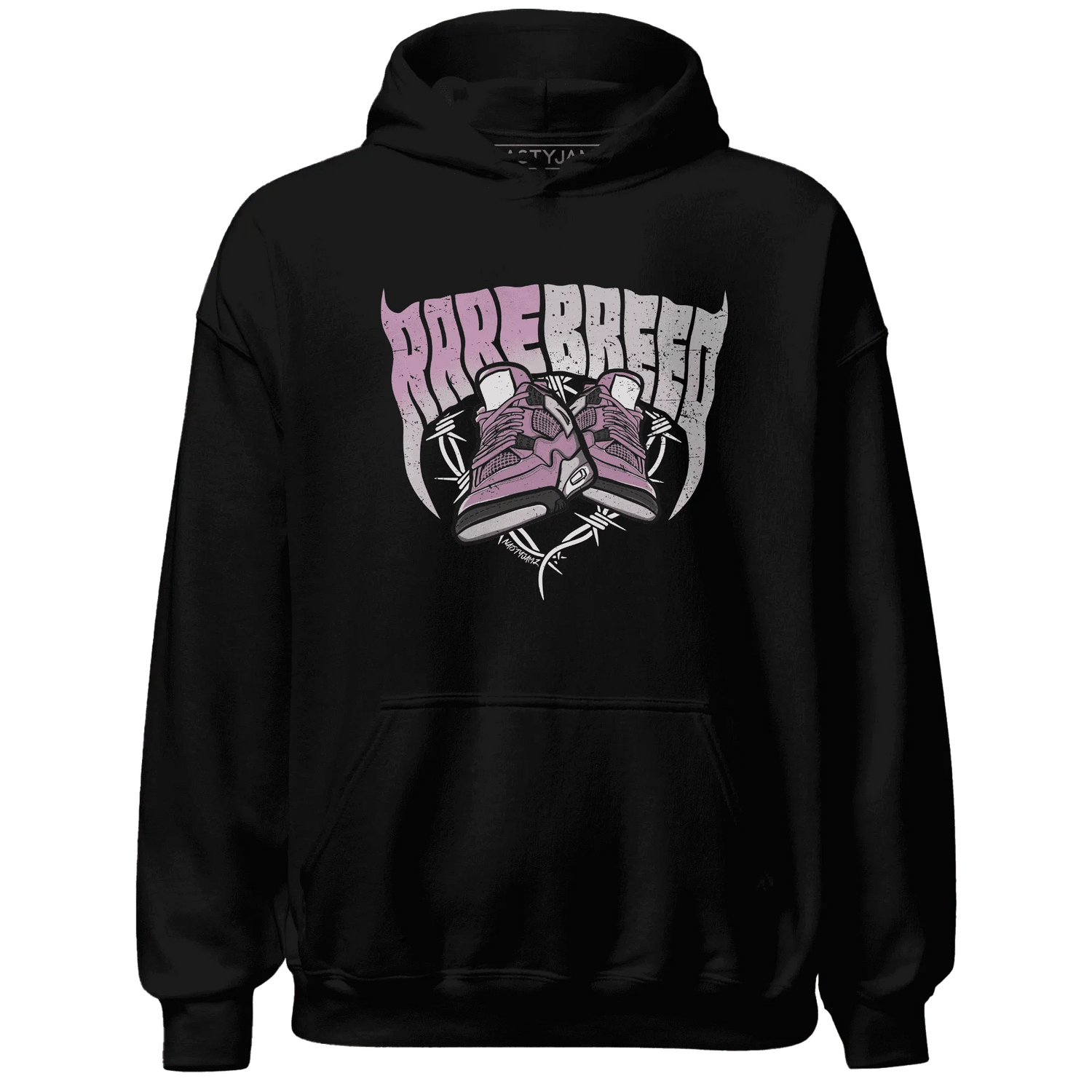 Orchid-Neutral-Grey-Black-White-4s-NastyJamz-Hoodie-Match-Rare-Breed-Sneaker