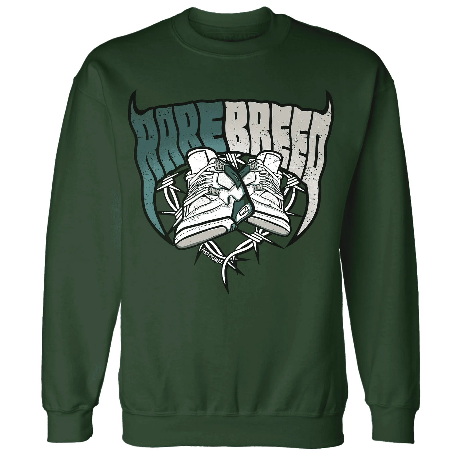 Oxidized-Green-4s-Sweatshirt-Match-Rare-Breed-Sneaker