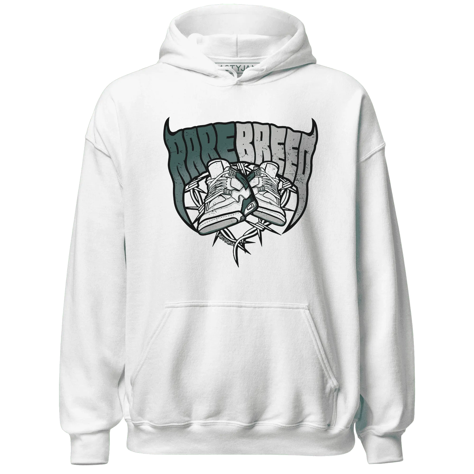 Oxidized-Green-4s-Hoodie-Match-Rare-Breed-Sneaker