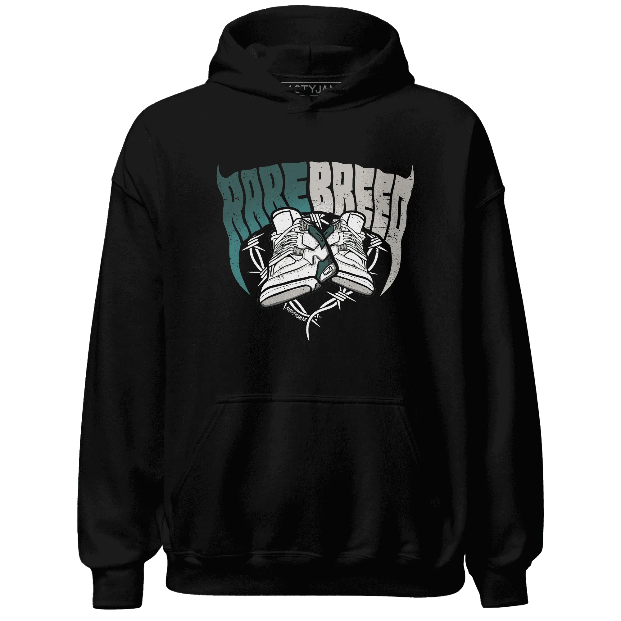 Oxidized-Green-4s-Hoodie-Match-Rare-Breed-Sneaker