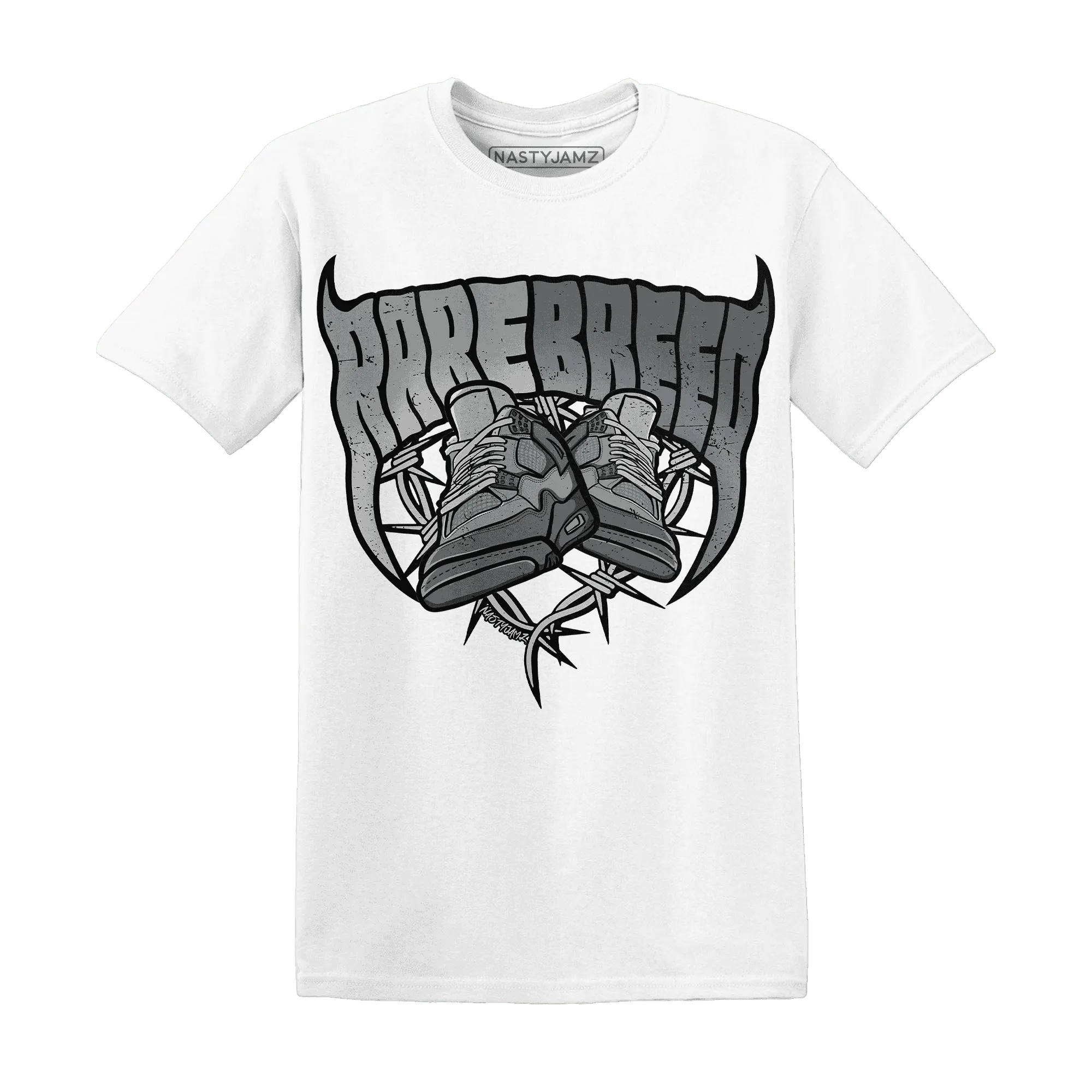 Paris-Olympicsss-4s-T-Shirt-Match-Rare-Breed-Sneaker