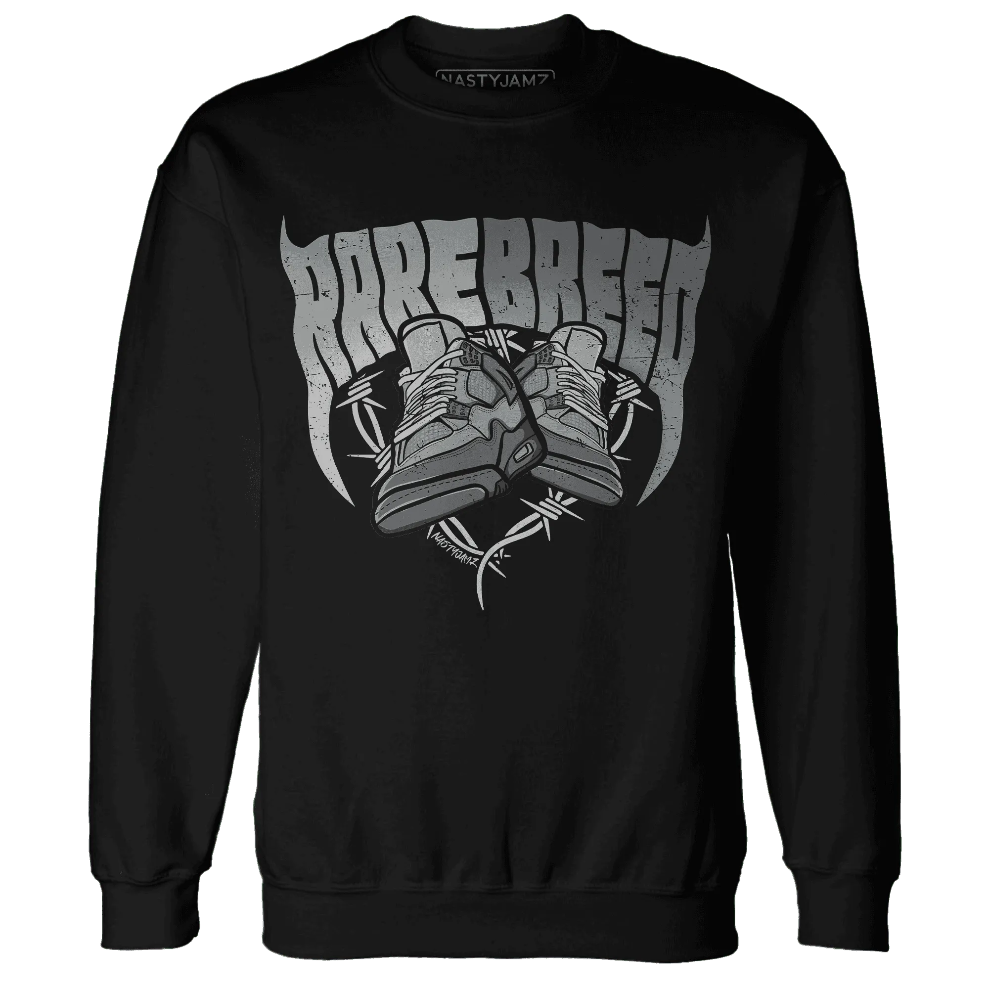 Paris-Olympicsss-4s-Sweatshirt-Match-Rare-Breed-Sneaker