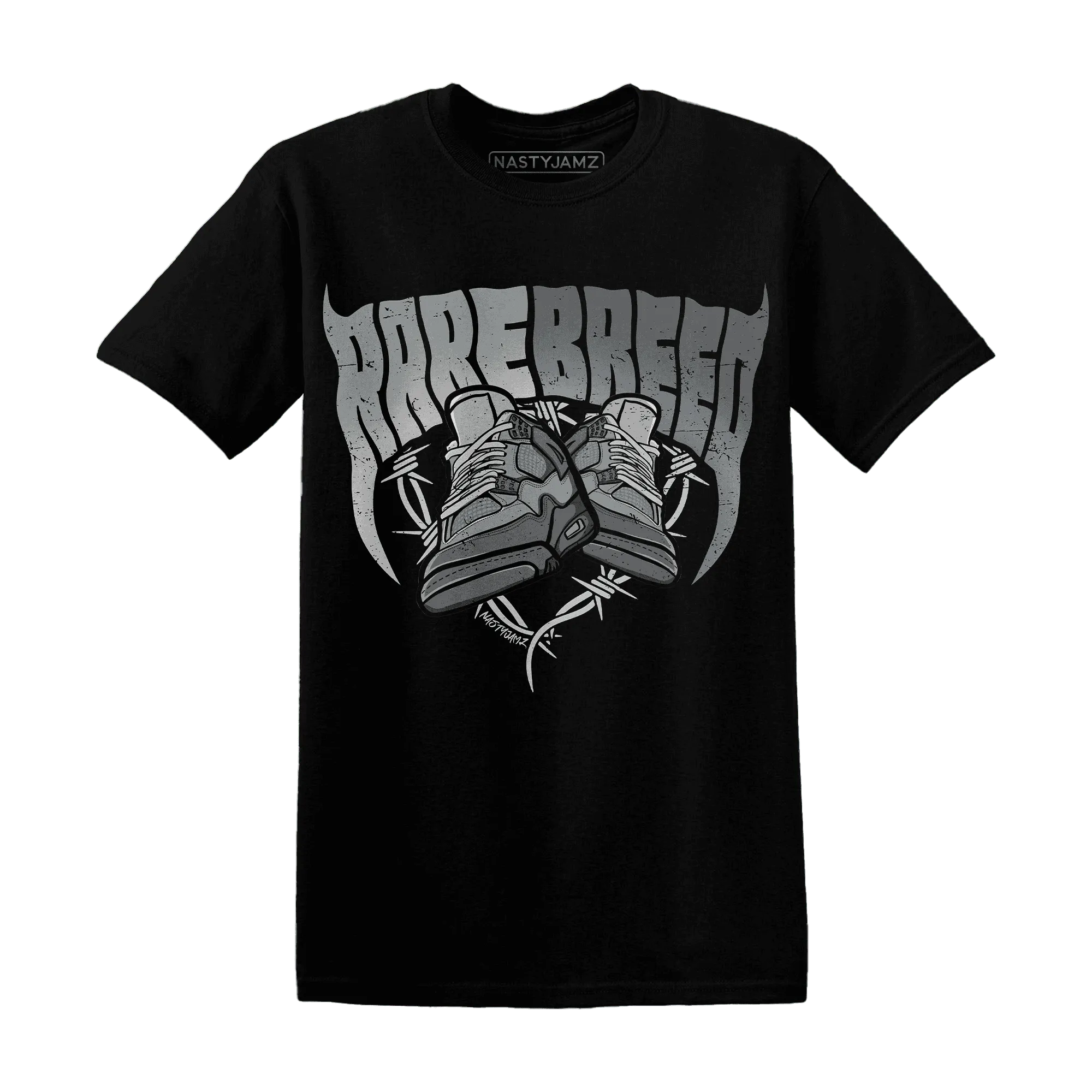 Paris-Olympicsss-4s-T-Shirt-Match-Rare-Breed-Sneaker