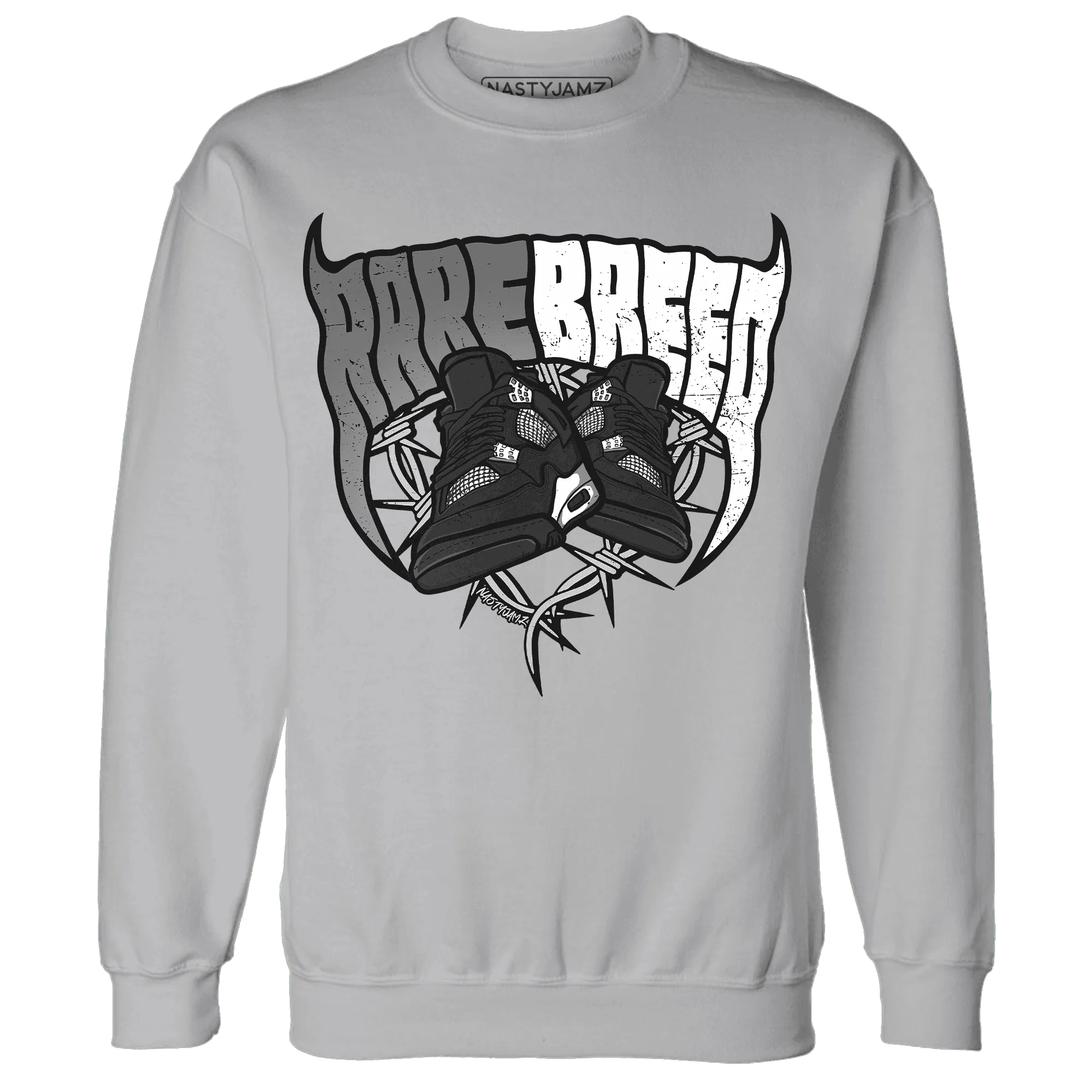 White-Thunder-4s-Sweatshirt-Match-Rare-Breed-Sneaker