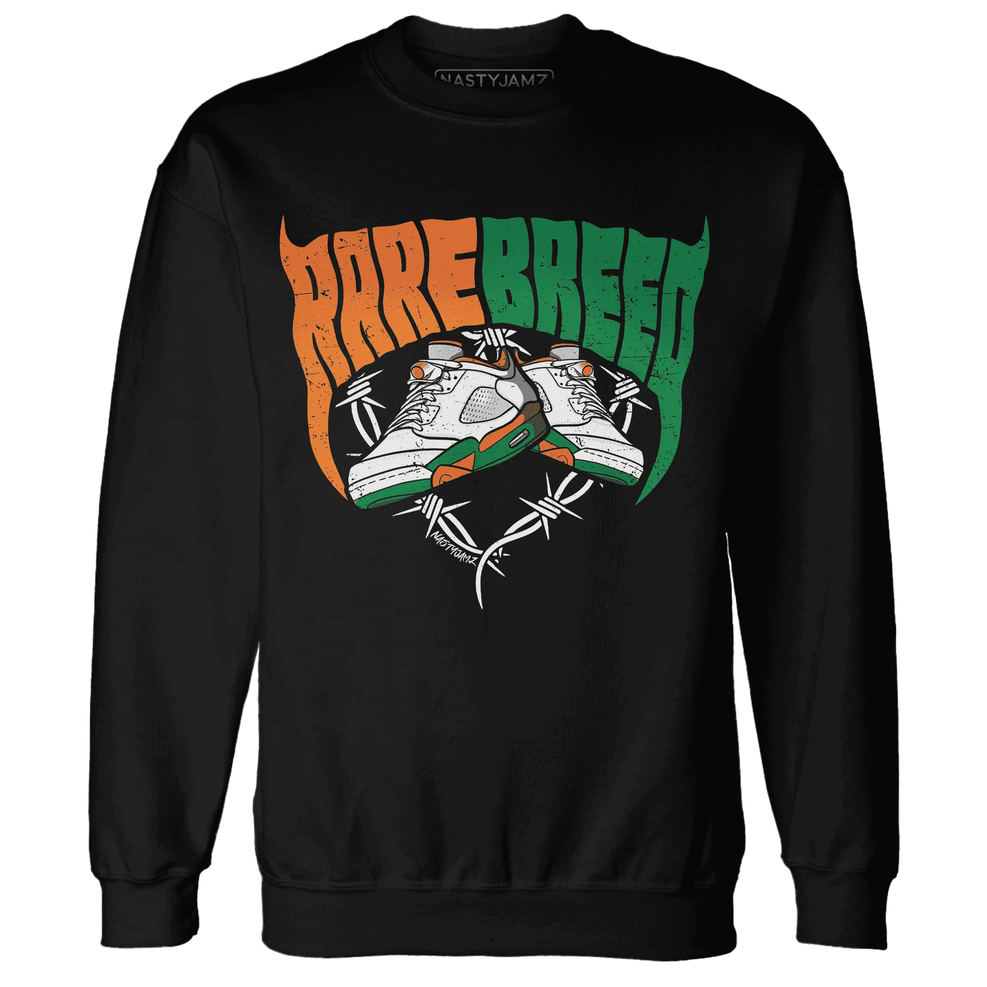 MAM-Hurricanes-5s-Sweatshirt-Match-Rare-Breed-Sneaker