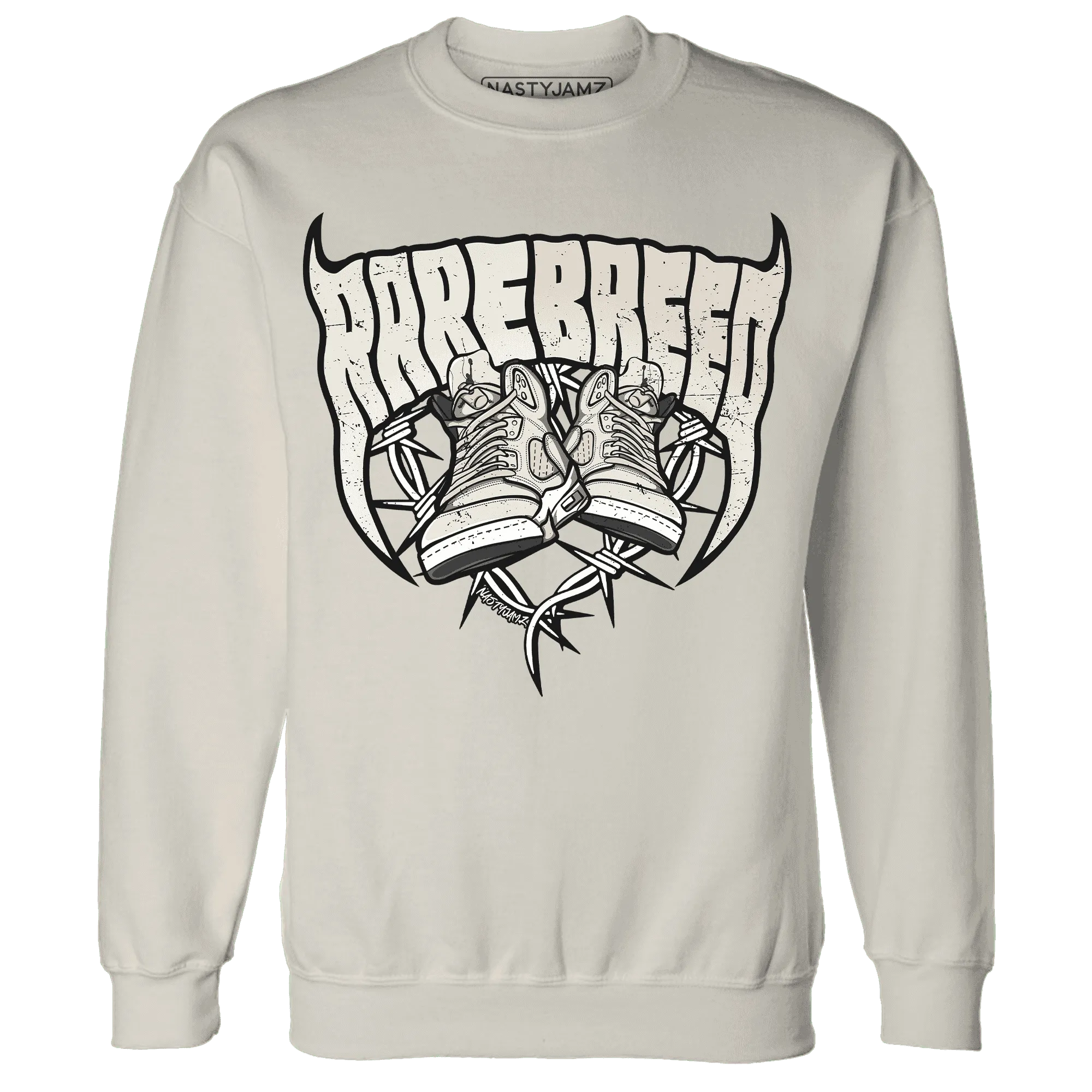 SE-Sail-5s-Sweatshirt-Match-Rare-Breed-Sneaker
