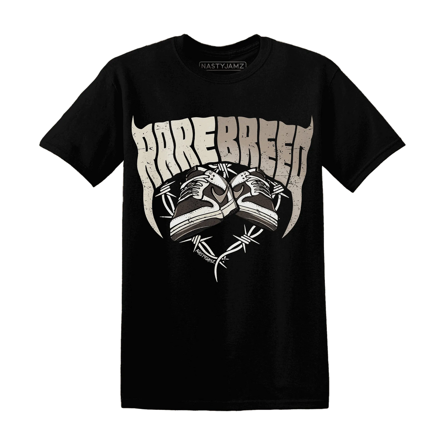 Dunk-Low-Baroque-Brown-T-Shirt-Match-Rare-Breed-Sneaker