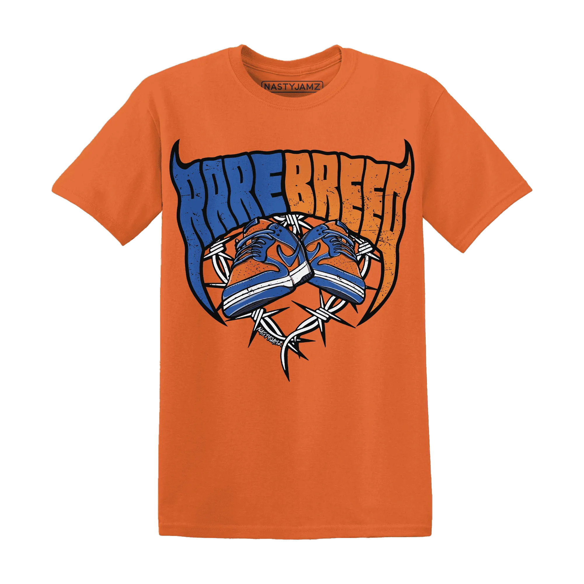 Dunk-Low-Knicks-T-Shirt-Match-Rare-Breed-Sneaker