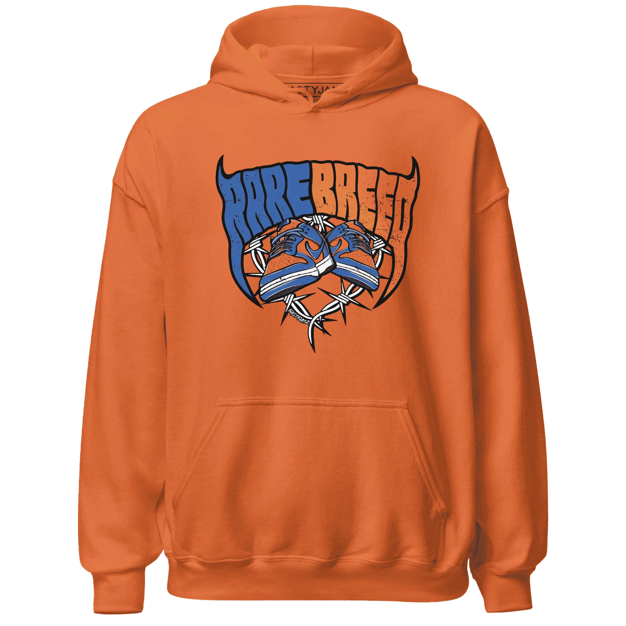 Dunk-Low-Knicks-Hoodie-Match-Rare-Breed-Sneaker