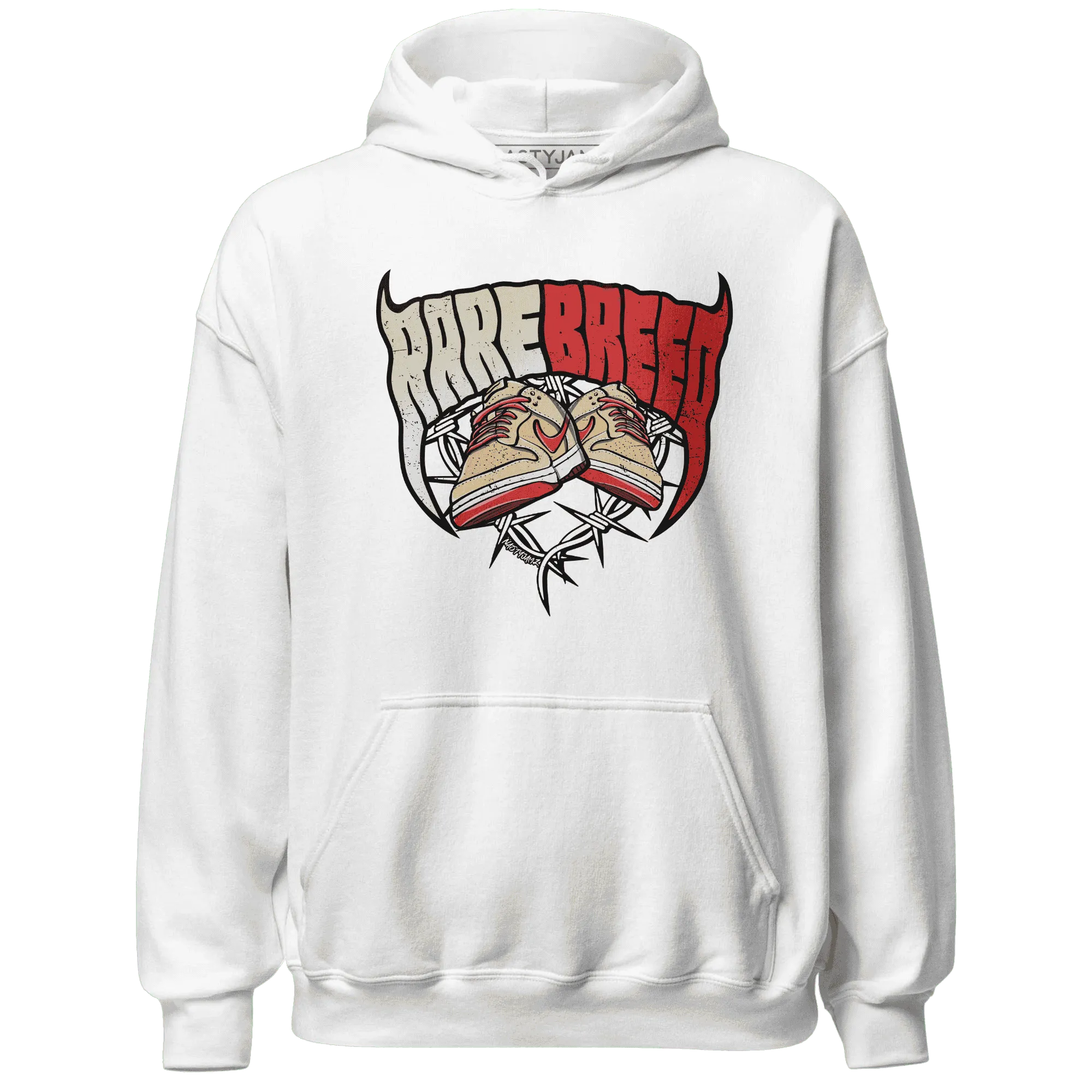 Dunk-Strawberry-Waffle-NastyJamz-Hoodie-Match-Rare-Breed-Sneaker