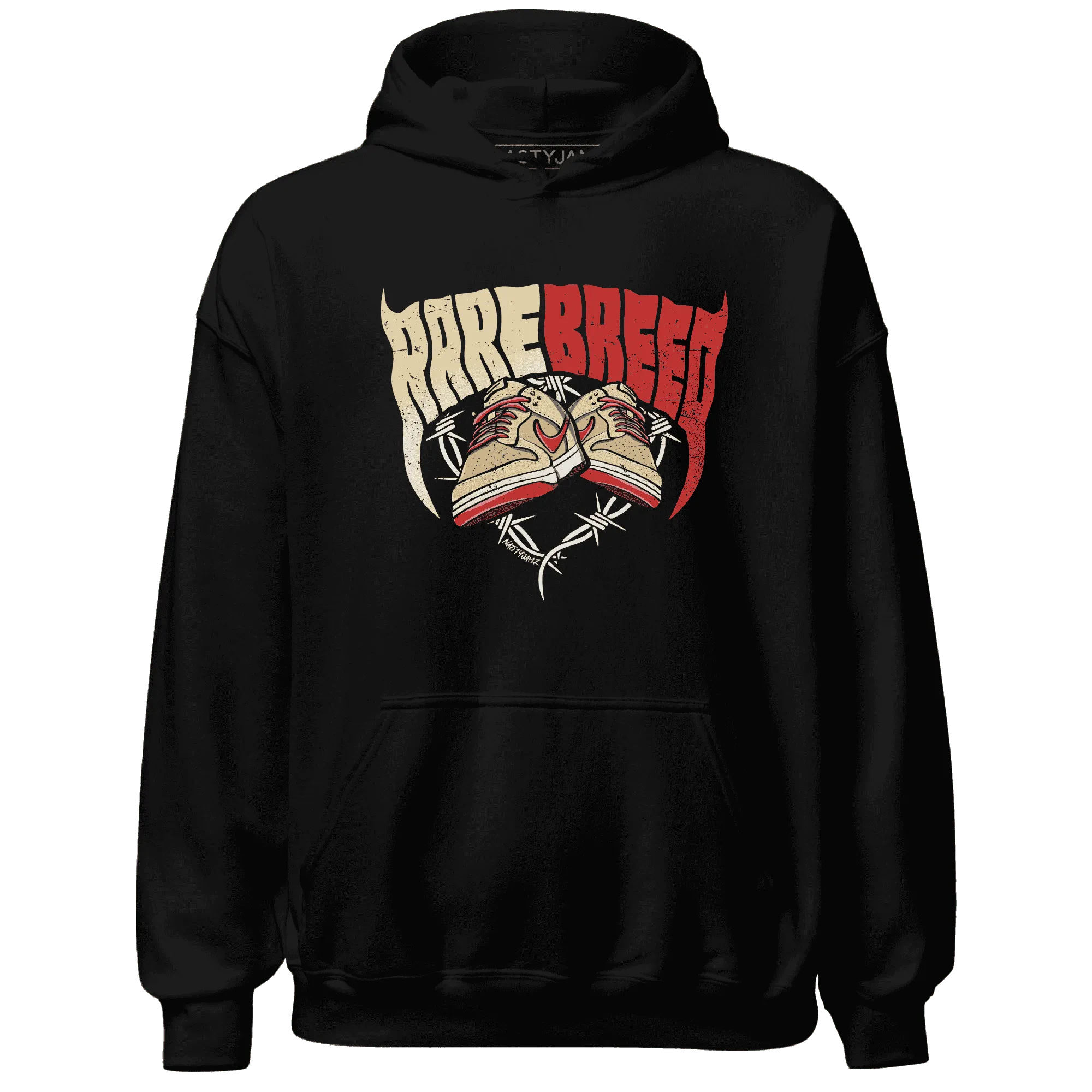 Dunk-Strawberry-Waffle-NastyJamz-Hoodie-Match-Rare-Breed-Sneaker