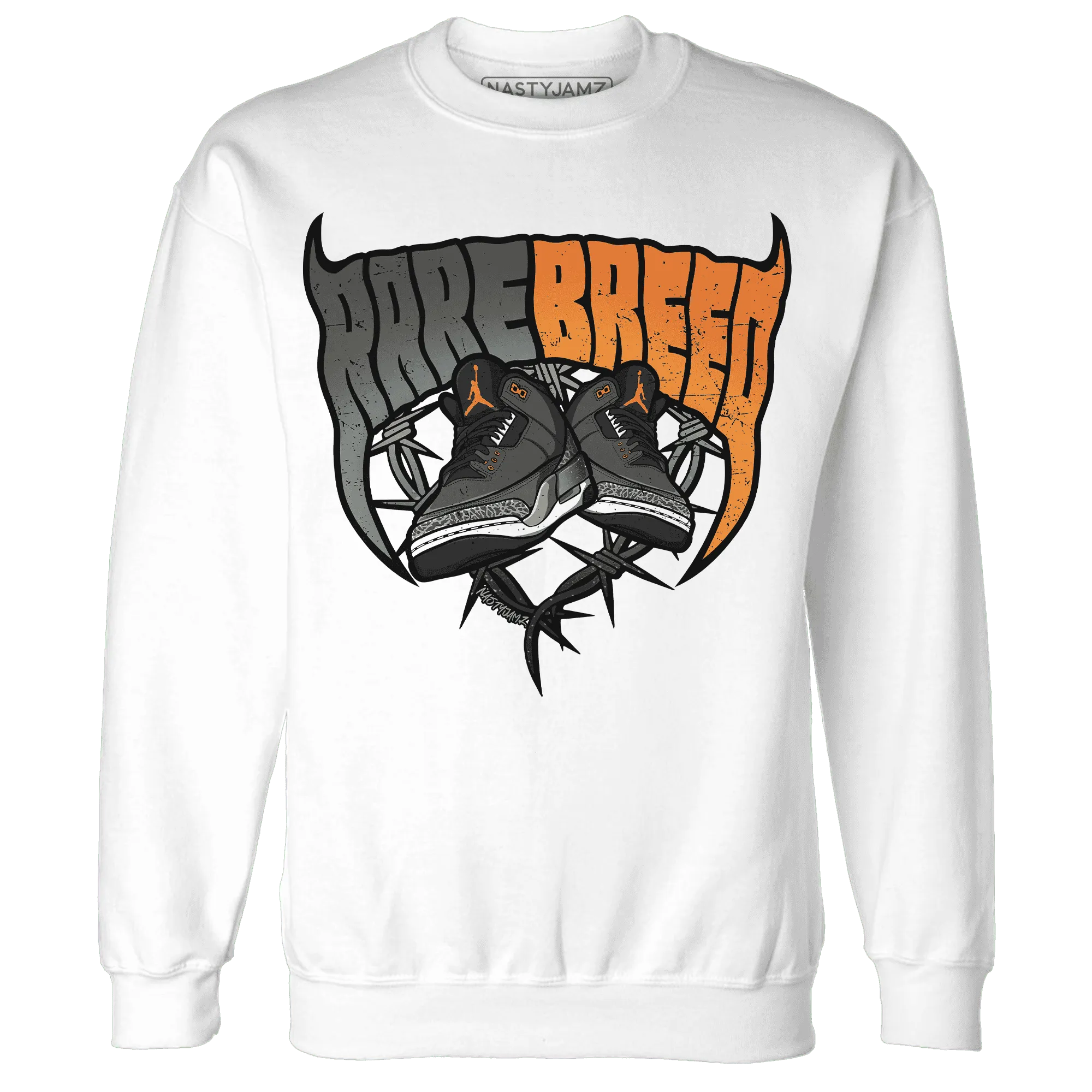 Fear-Pack-3s-Sweatshirt-Match-Rare-Breed-Sneaker