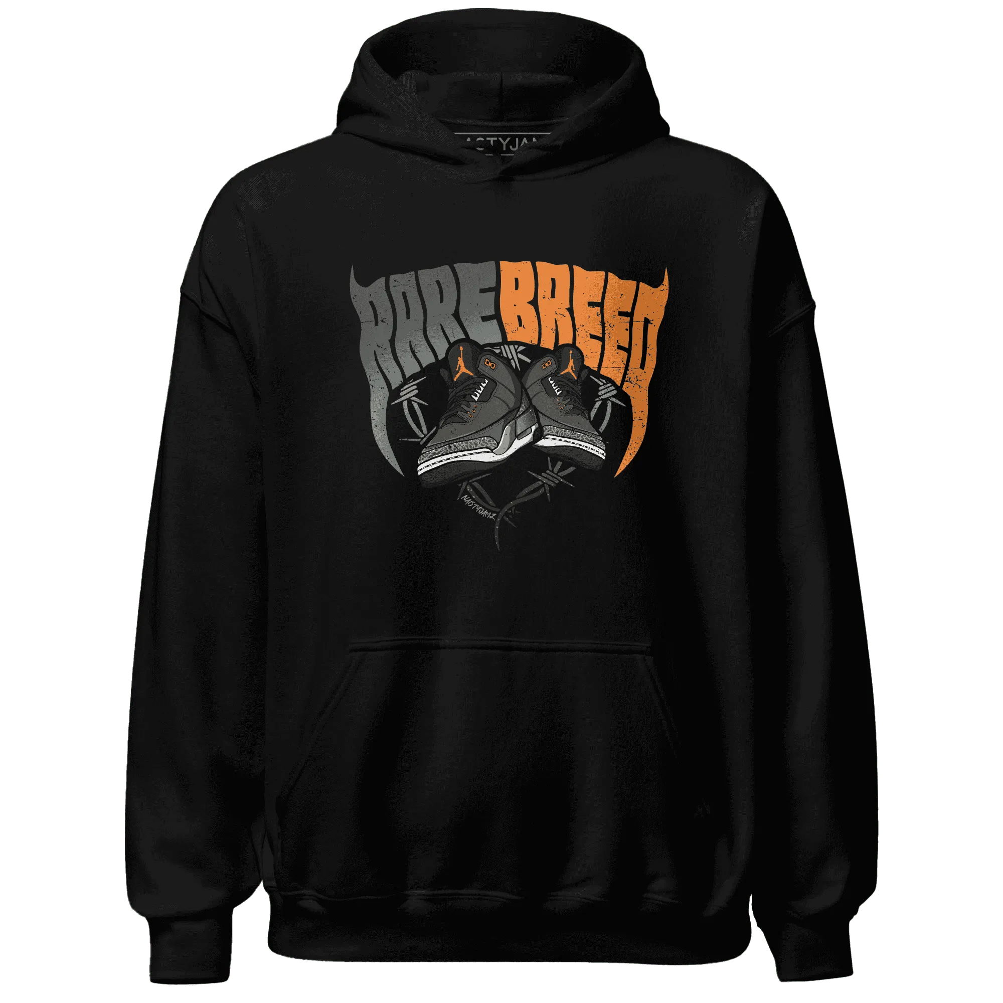 Fear-Pack-3s-Hoodie-Match-Rare-Breed-Sneaker