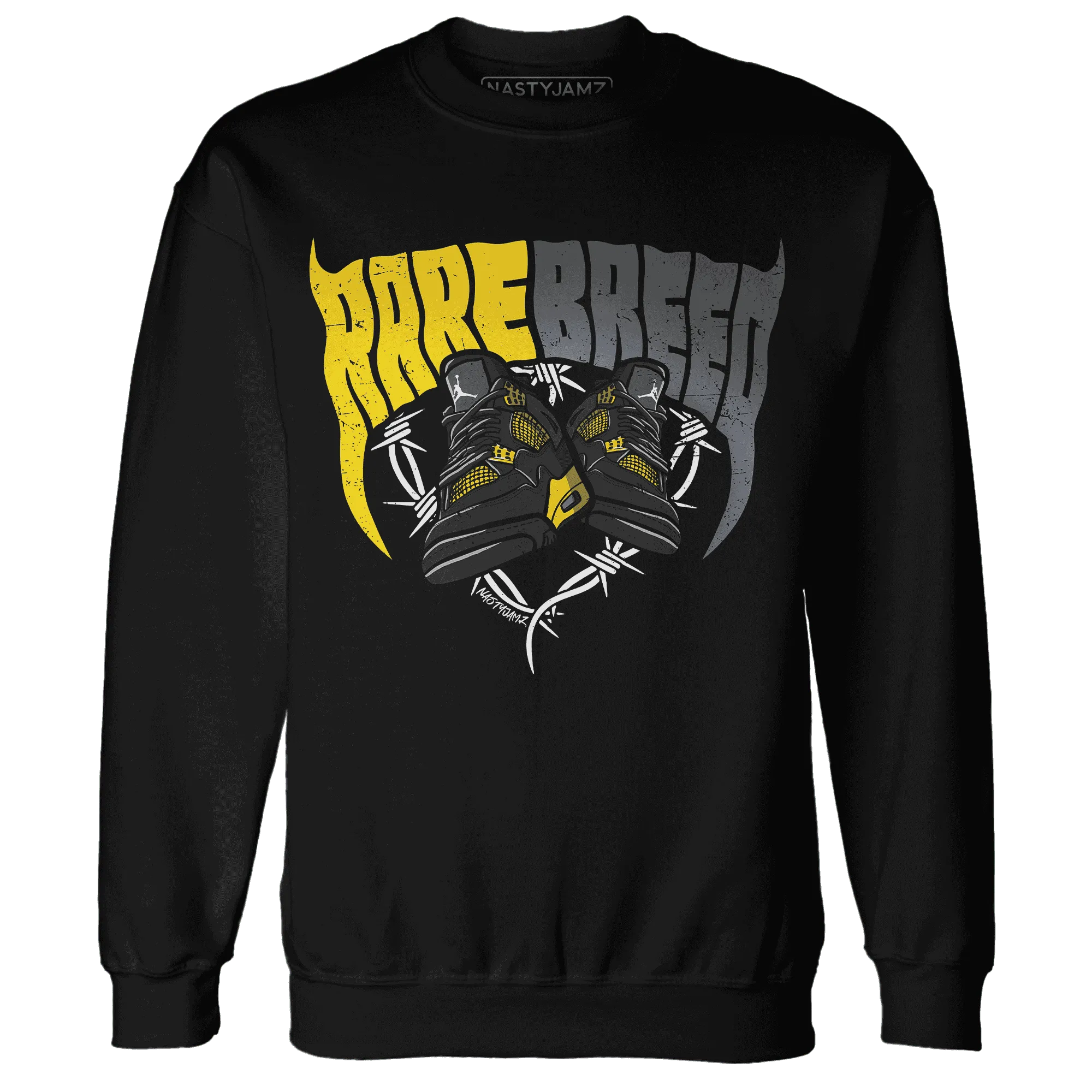 Thunder-4s-Sweatshirt-Match-Rare-Breed-Sneaker