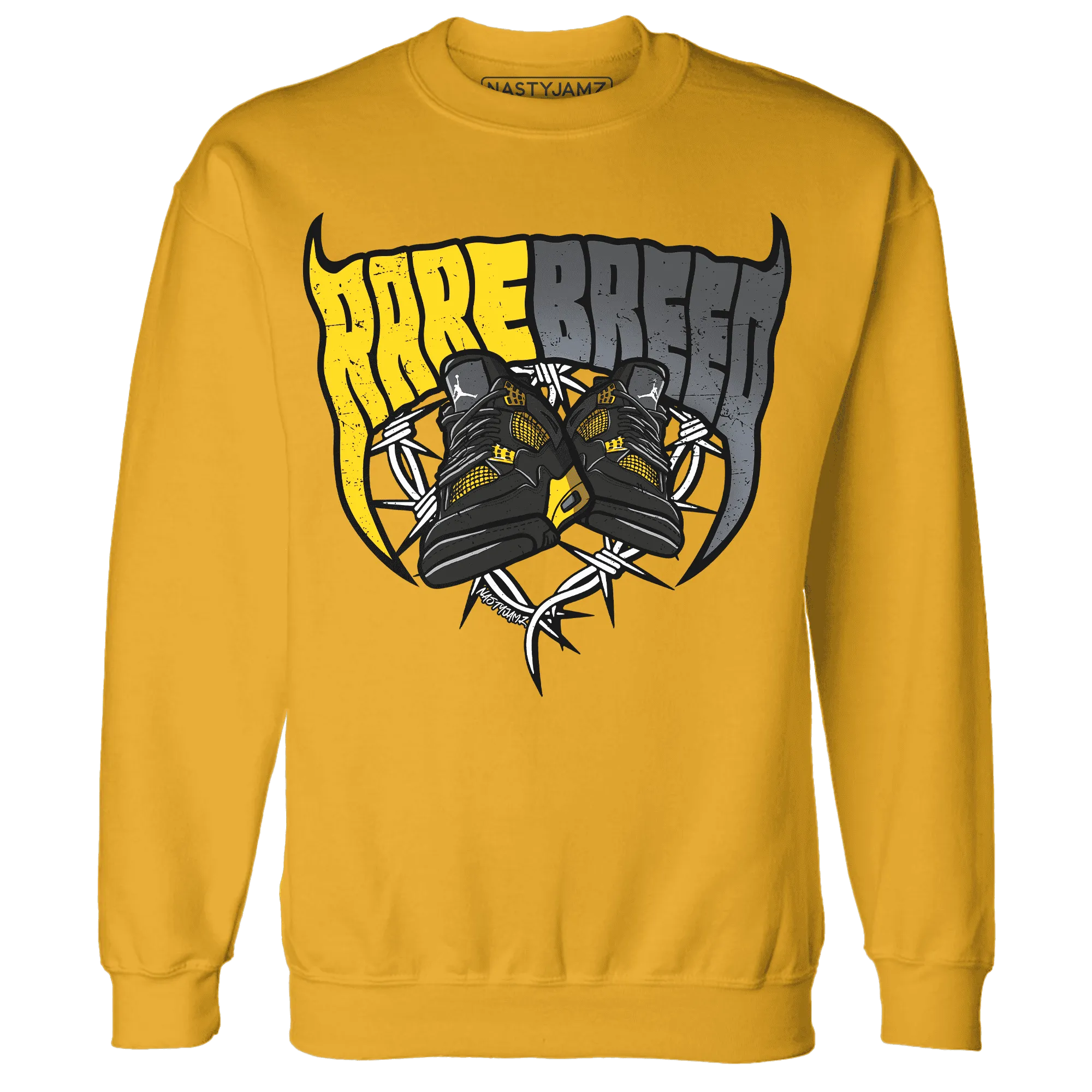 Thunder-4s-Sweatshirt-Match-Rare-Breed-Sneaker